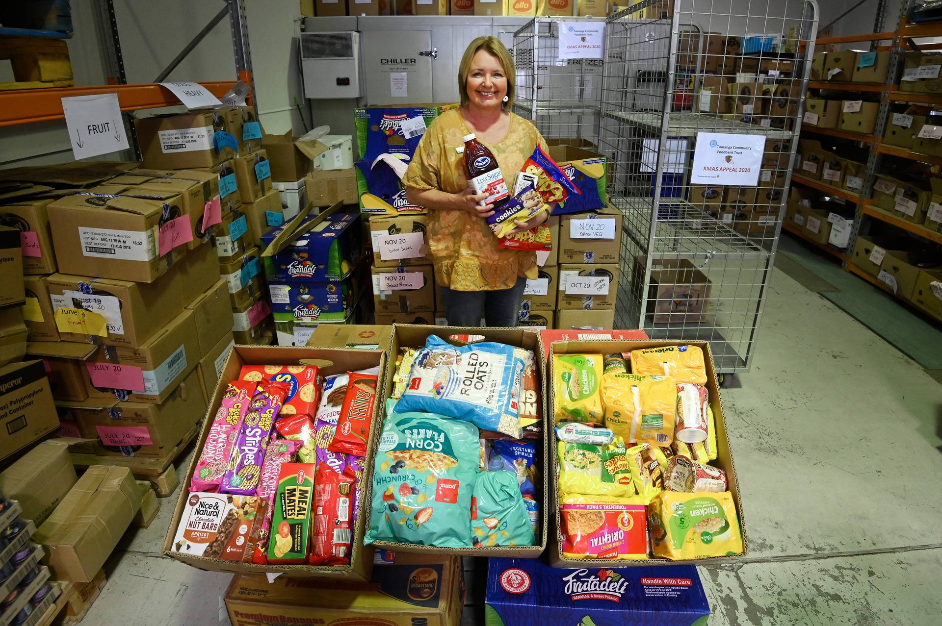 Tauranga Community Foodbank manager Nicki Goodwin. Photo / File 
