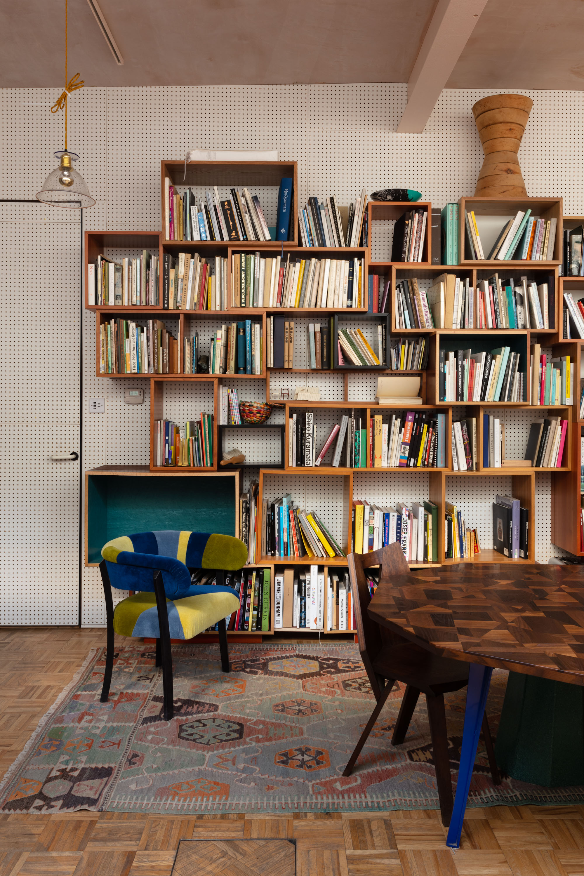 Martino Gamper’s London studio. Photo / Angus Mills