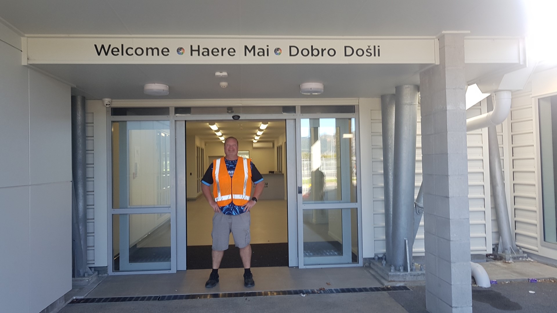 Te Hiku Sports Hub project manager Mark Osborne is ready to welcome the public into the new facility in about a month.