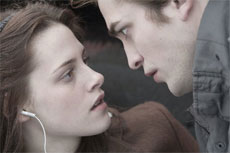 Kristen Stewart and Robert Pattinson in Twilight. Photo / Supplied