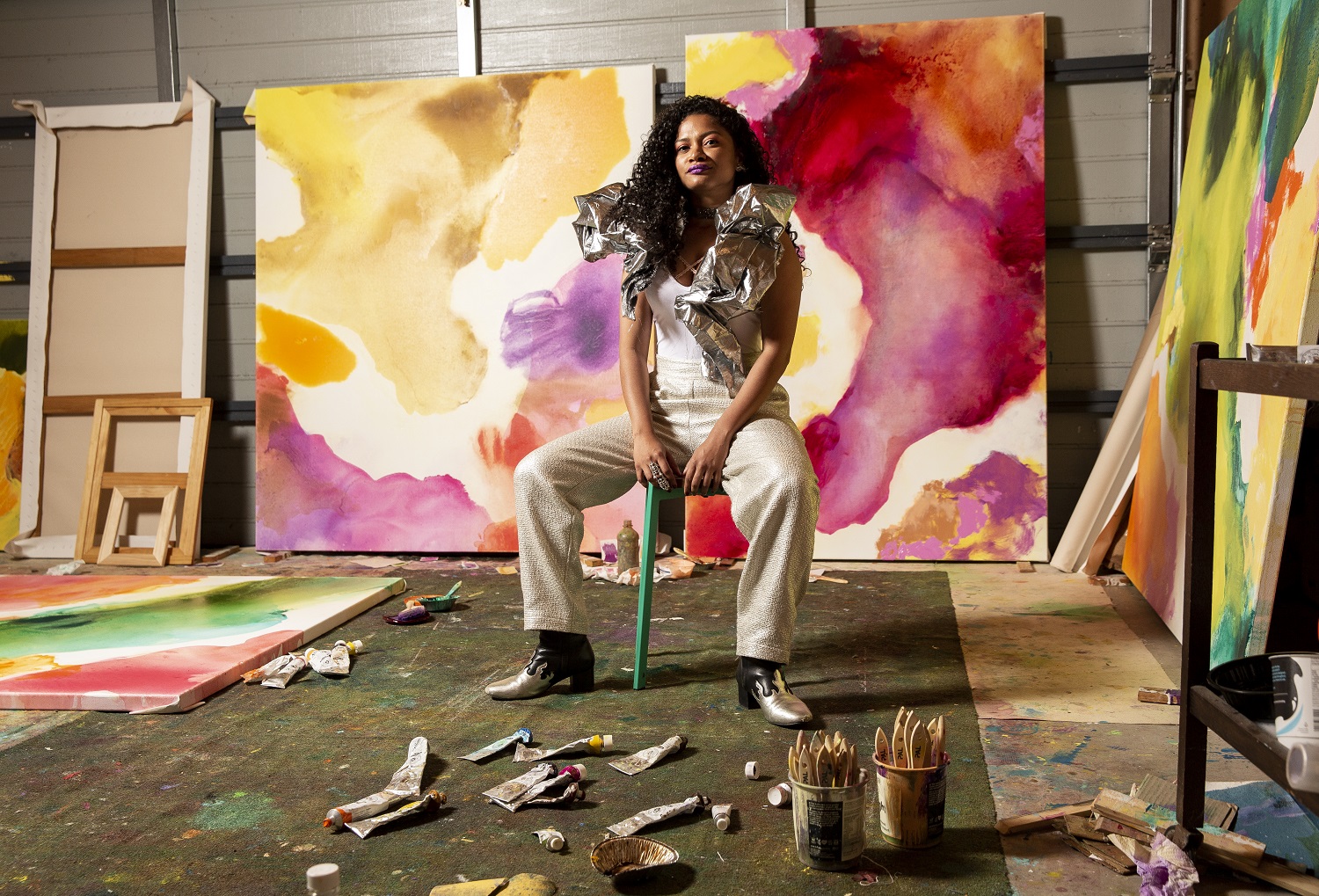 “The process of my creative work is often therapeutic and confronting,” says Natasha. Photo / Babiche Martens