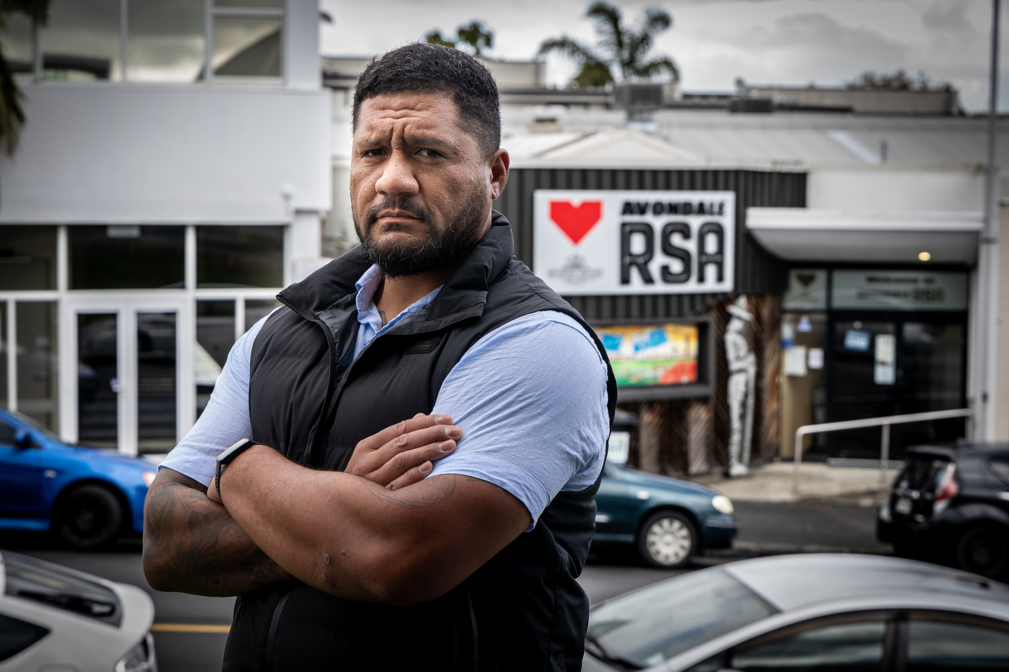 Veteran Marcus Amosa is challenging the Avondale RSA over its priorities. Photo / NZME
