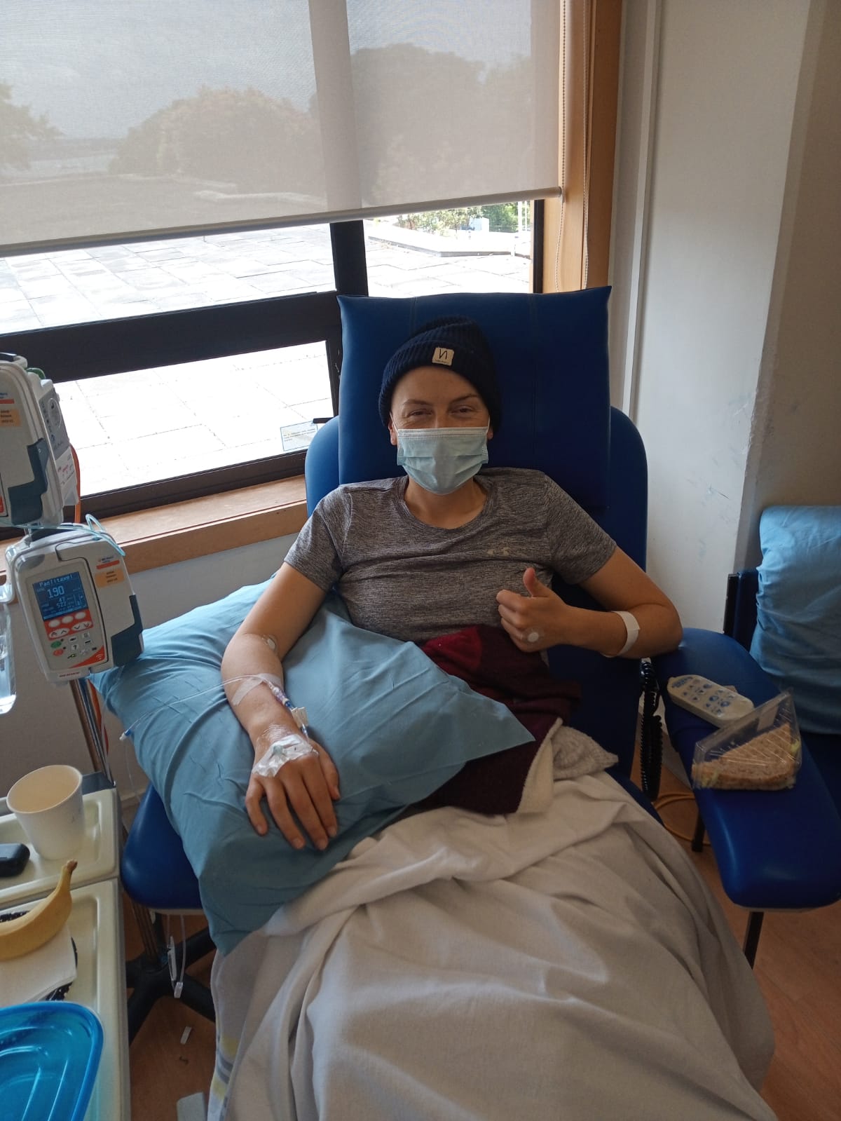 Kate Wightman underwent surgery to remove her ovaries, uterus, and parts of her diaphragm and bowel.