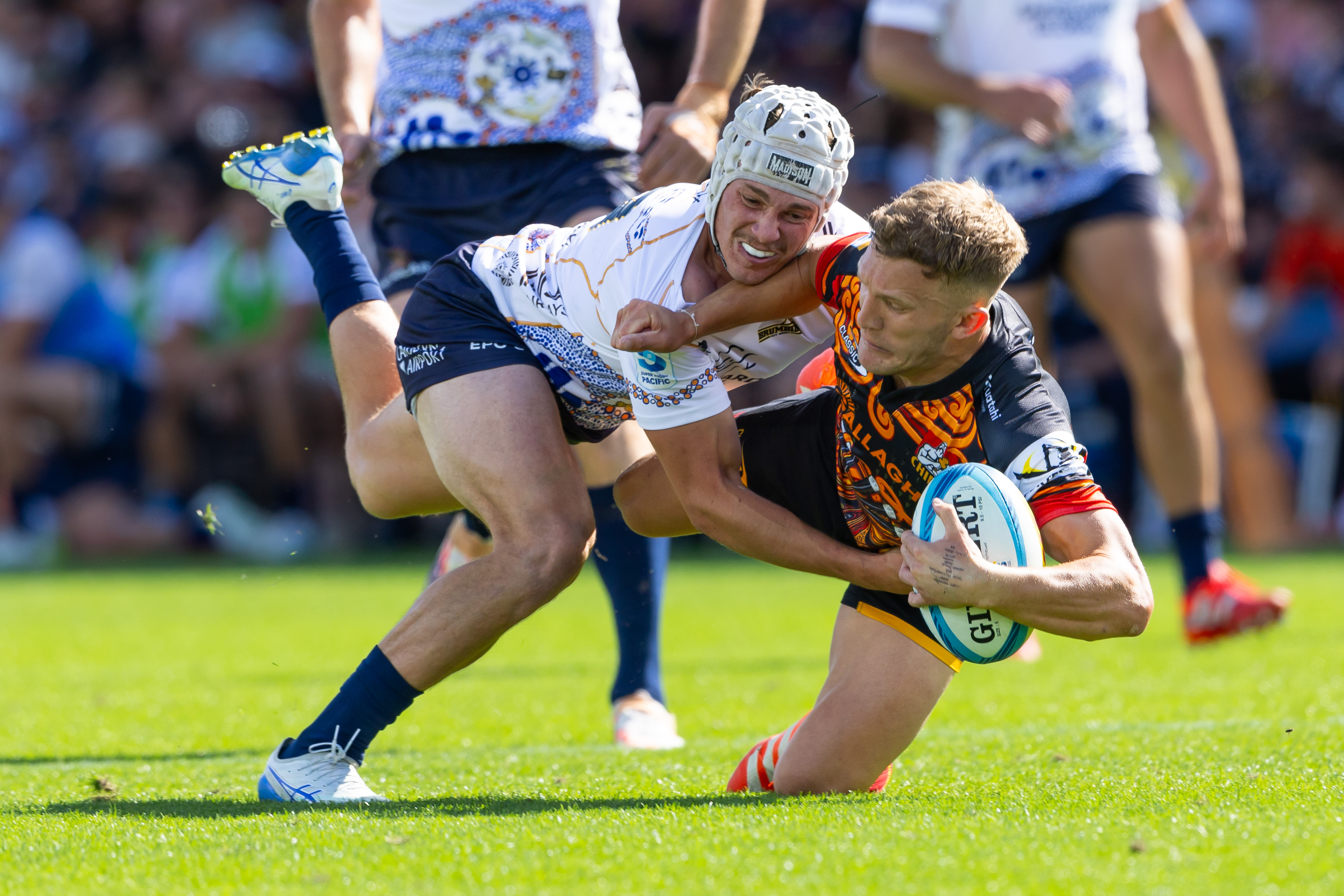 The Chiefs beat the Brumbies 49-34 in Hamilton. Photo / Photosport