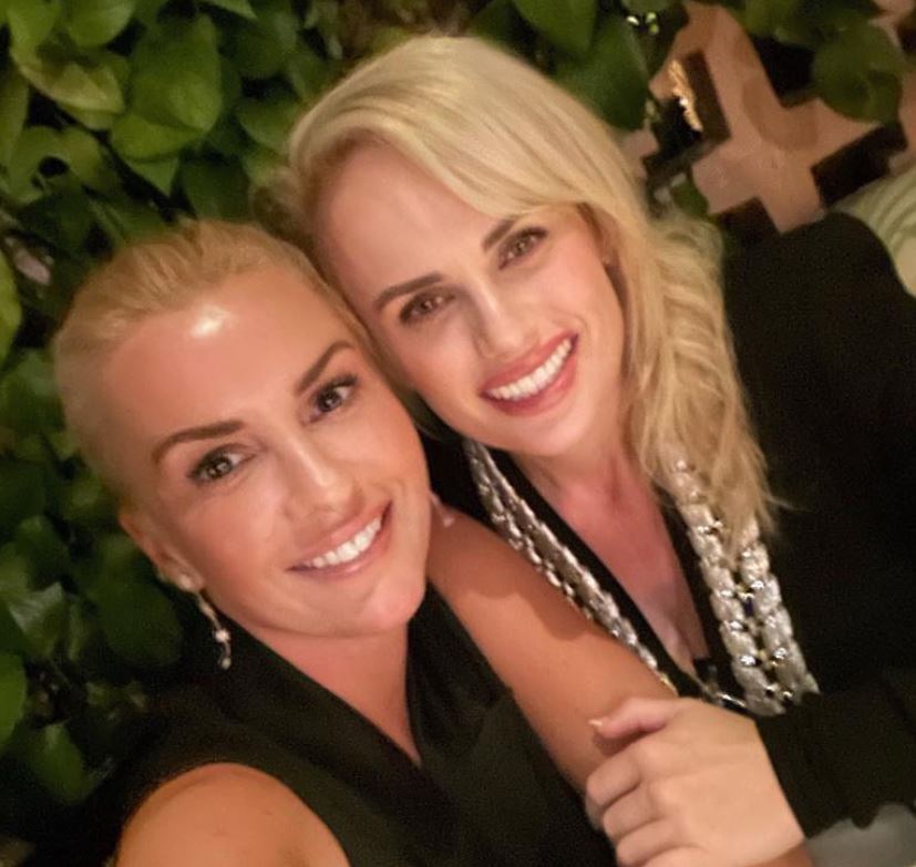 Rebel Wilson with her partner Ramona Agruma. Photo / Instagram
