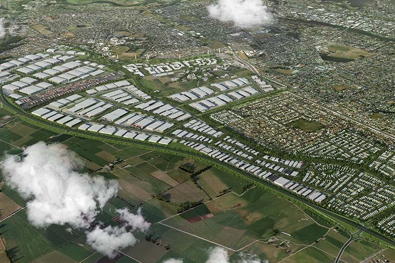 The Ruakura Superhub. Photo / Hamilton City Council