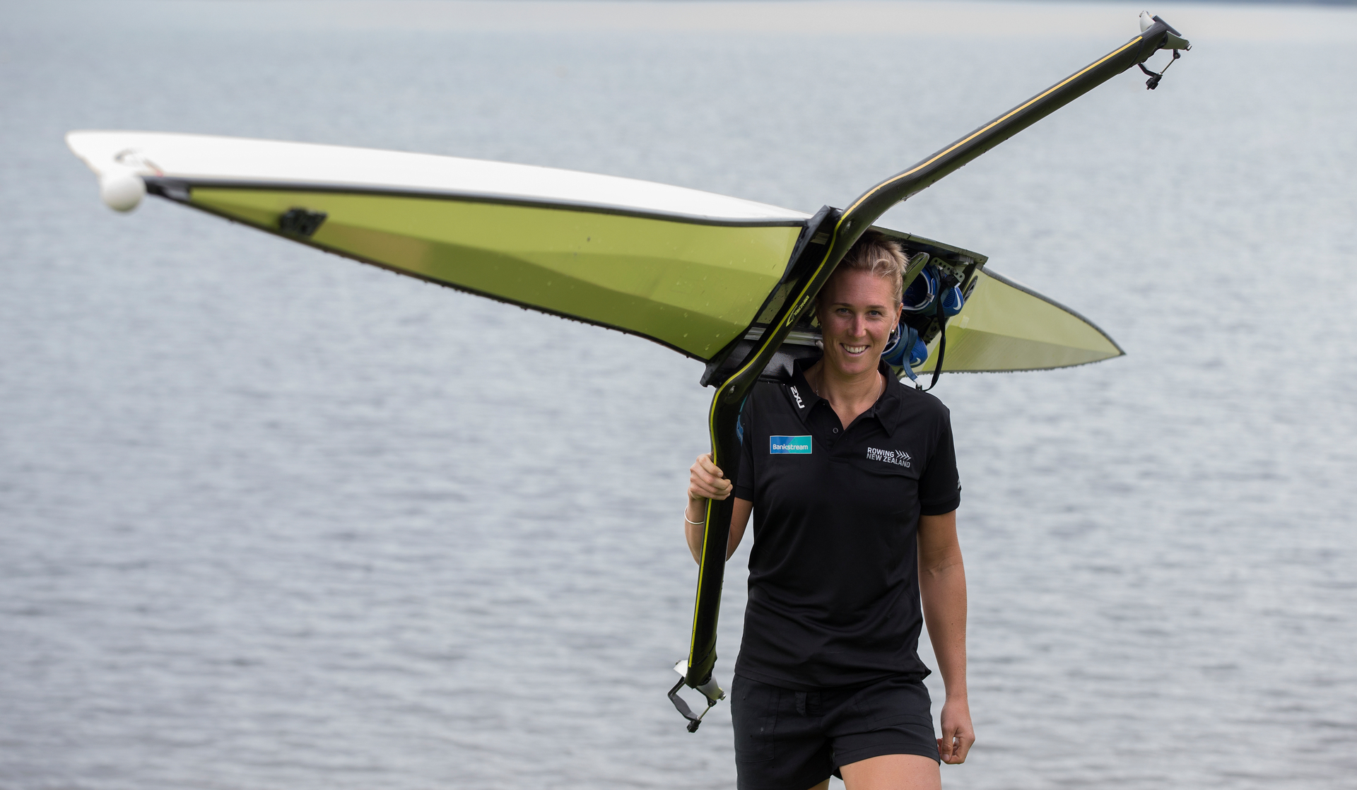 Emma Twigg is honoured for services to rowing. Photo / Brett Phibbs