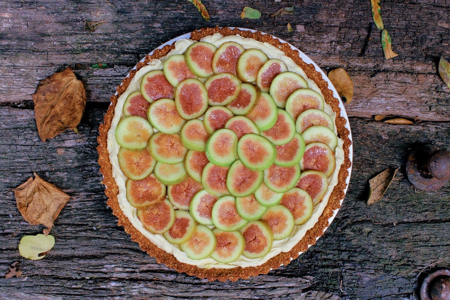 Vanilla Cream Pie With Fresh Figs - NZ Herald