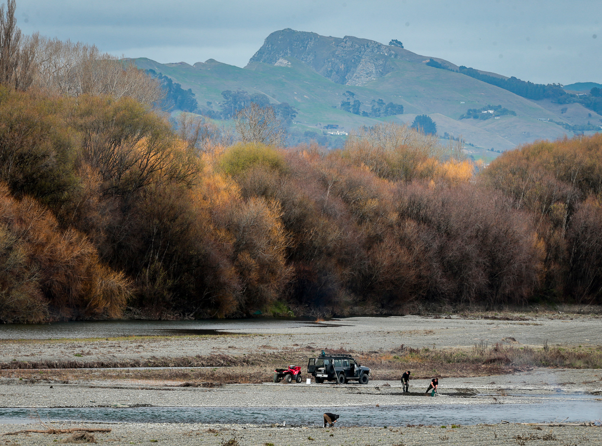 The Tukituki River which runs through Hawke's Bay has been identified as one of New Zealand's most vulnerable to climate change impacts. Photo / NZME
