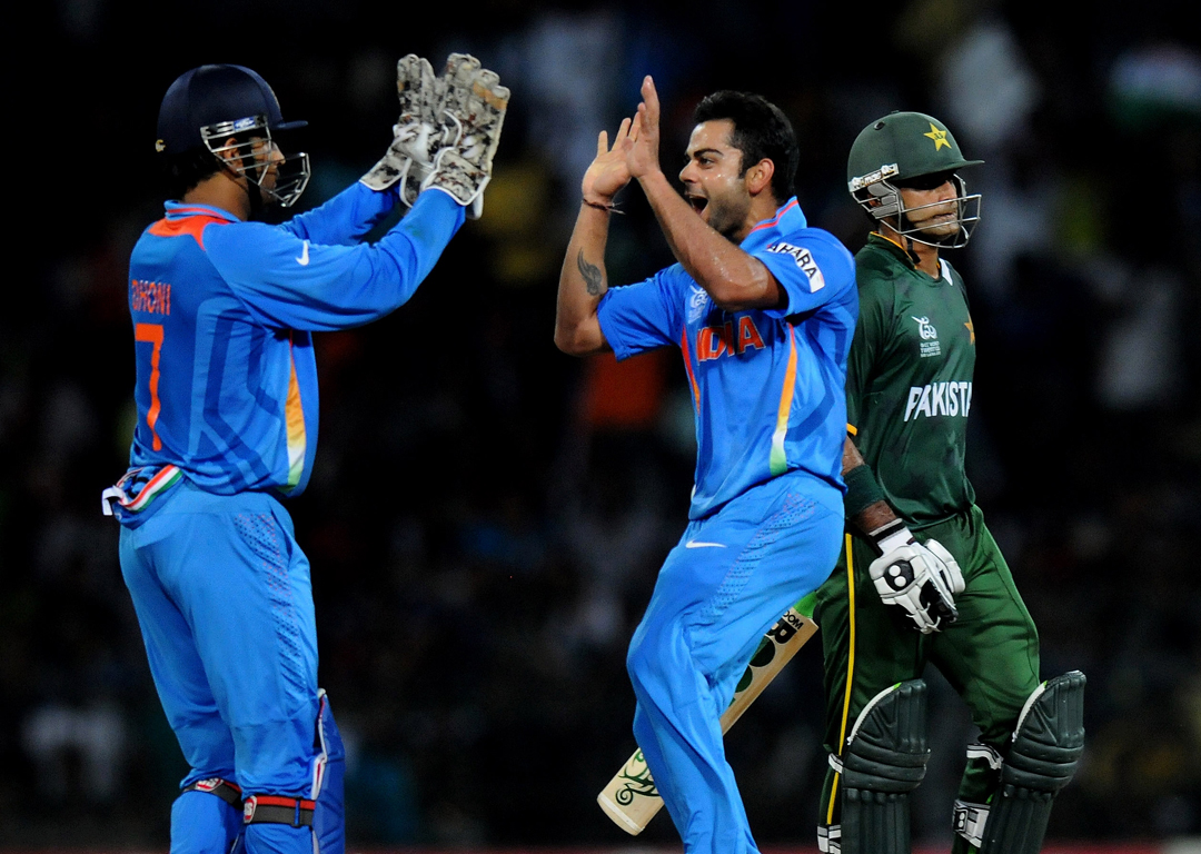 India will face Pakistan yet again at the Champions Trophy tournament next year. Photo / Getty