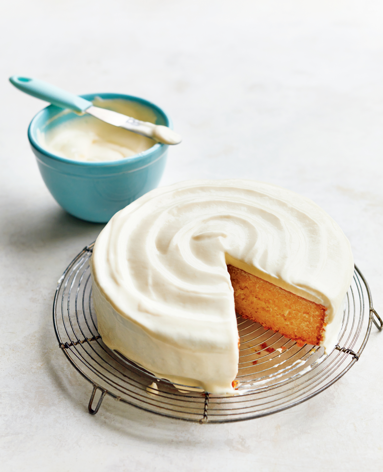 Perfect vanilla butter cake