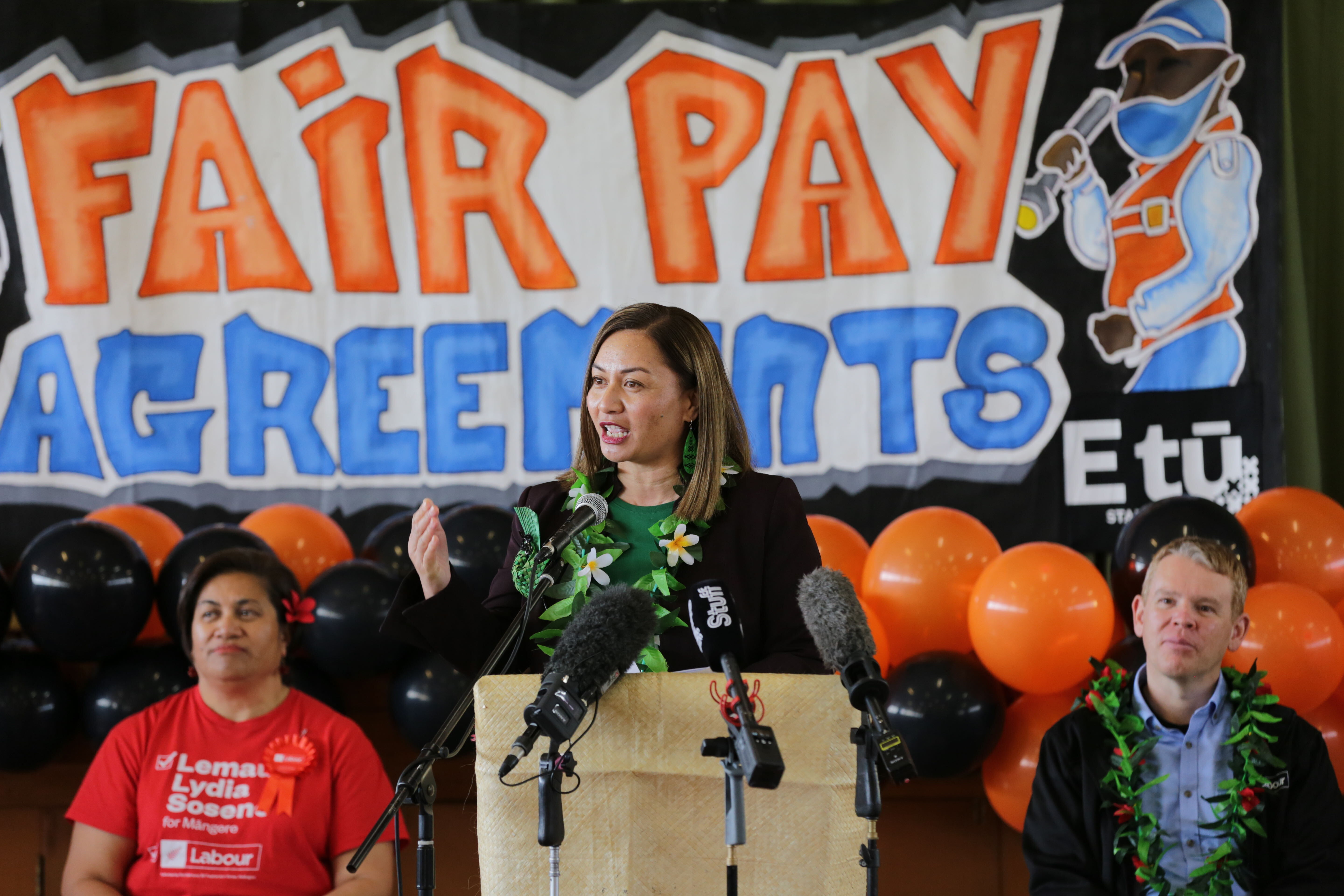 Green Party co-leader Marama Davidson was adamant her focus was keeping the 