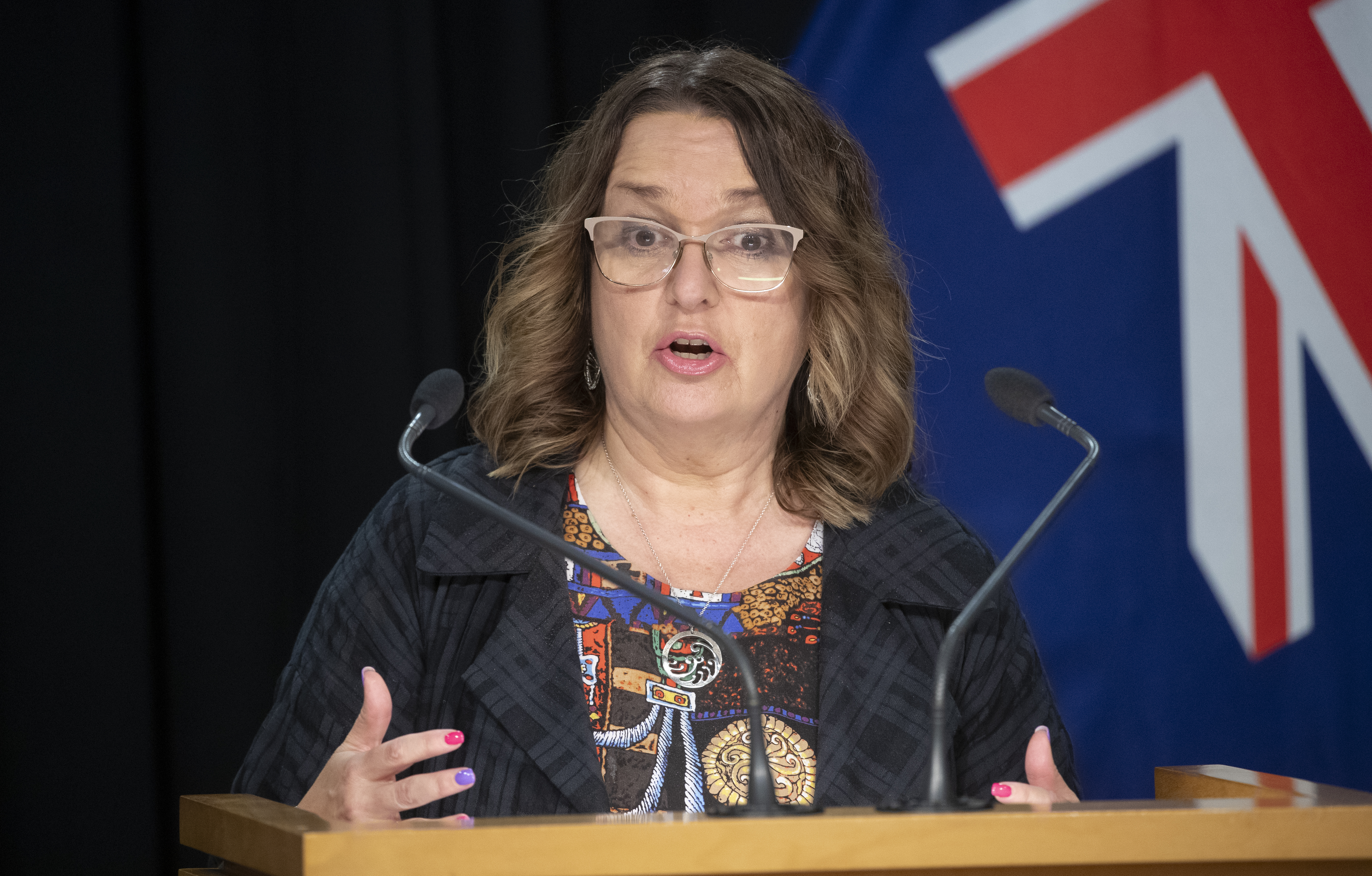 A_020823NZHMMTINETTI7.JPG 
Education Minister Jan Tinetti said the Government would legislate these core teaching requirements so that students were taught the same way across New Zealand. Photo / NZME