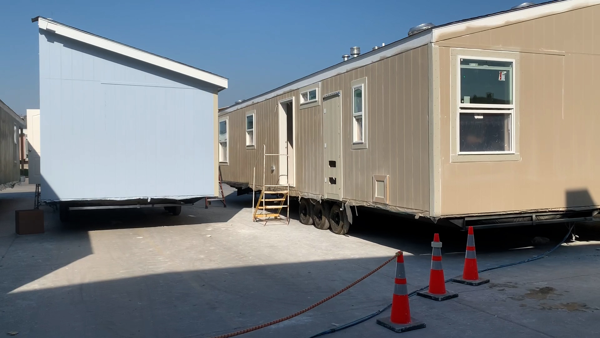 The Ngāi Te Rangi iwi is hoping to import these transportable homes from America.