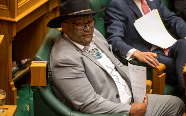 Maori Party Co Leader Rawiri Waititi Enters Parliament Without Tie Is Kicked Out By Mallard Nz Herald