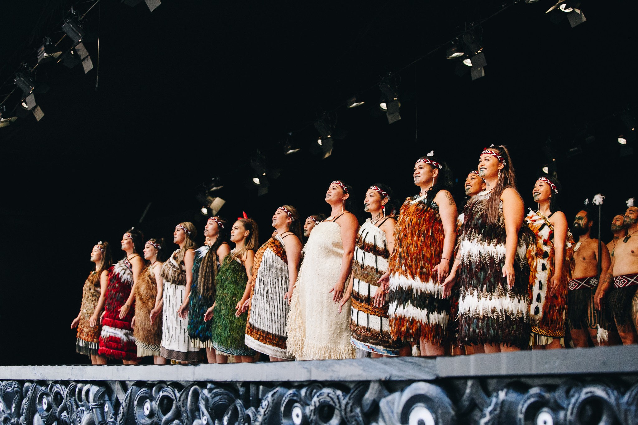 Groups performing at Te Matatini 2023. Photo / Kiriana Eparaima-Hautapu / Te Matatini 2023