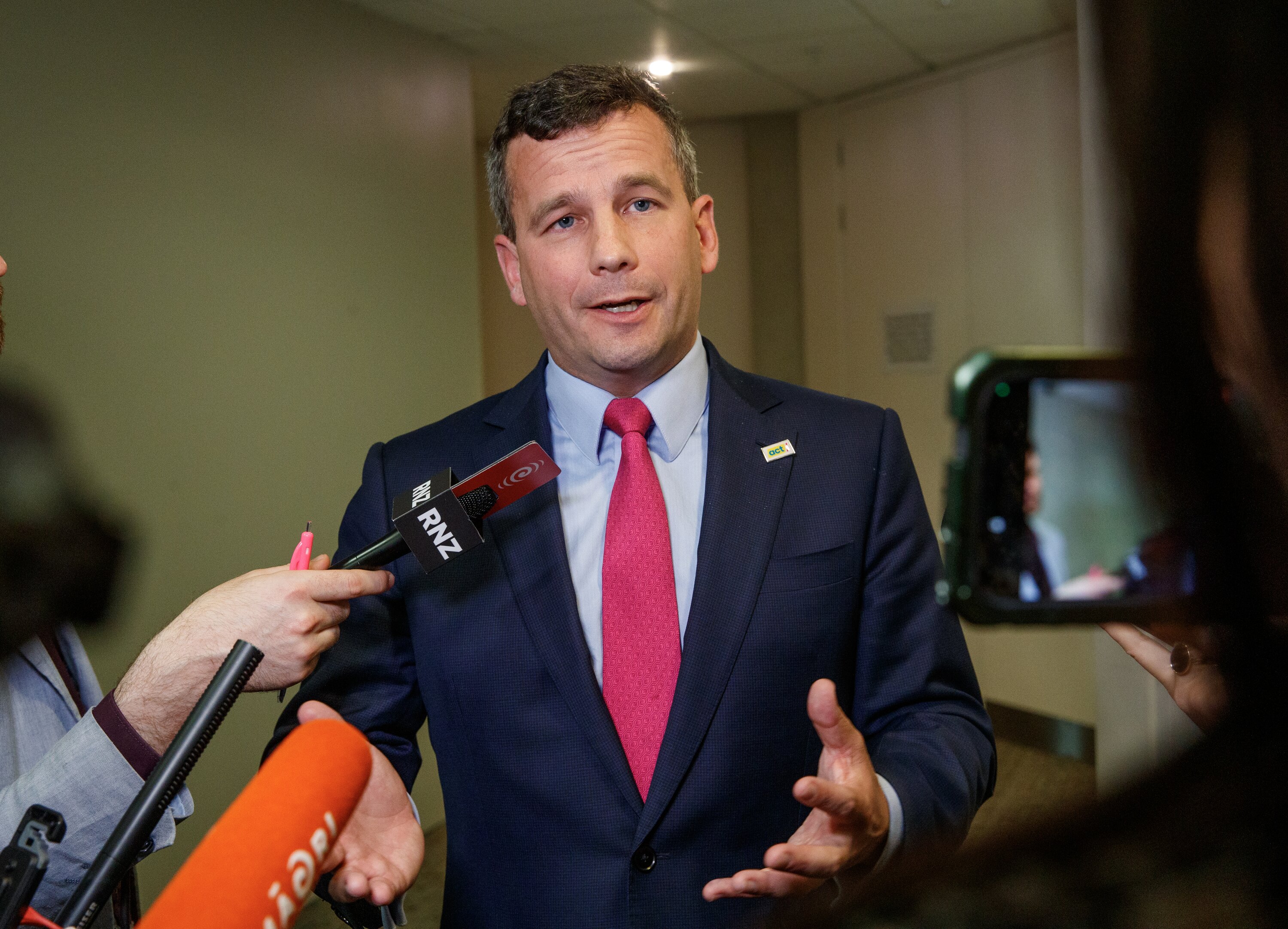 David Seymour has taken aim at the Prime Minister. NZME photograph by Mark Mitchell