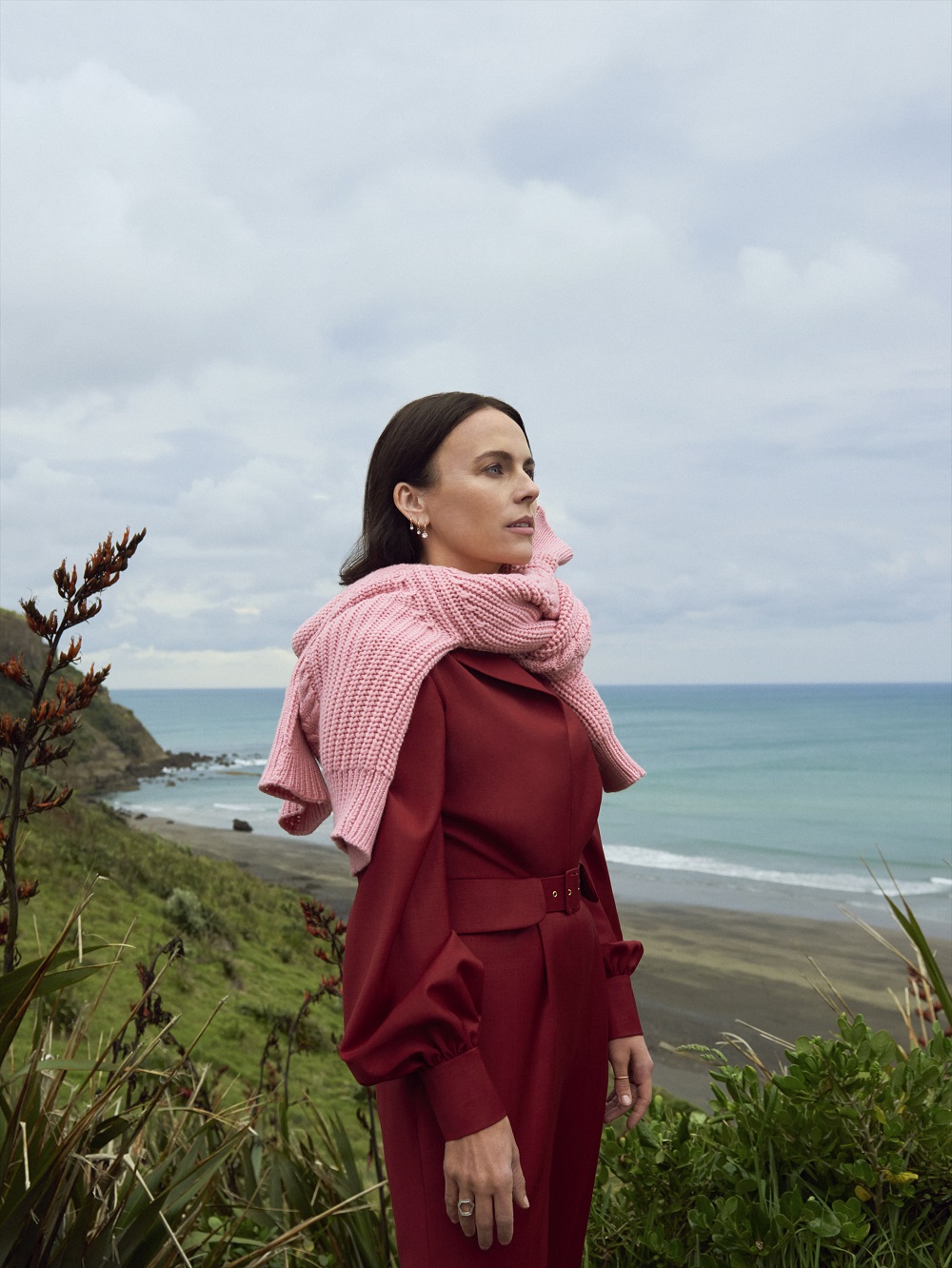 London-based, Christchurch-raised jeweller Jessica McCormack in pieces recently worn by The Duchess of Sussex during the Royal World Tour. Photo / Derek Henderson for British Vogue