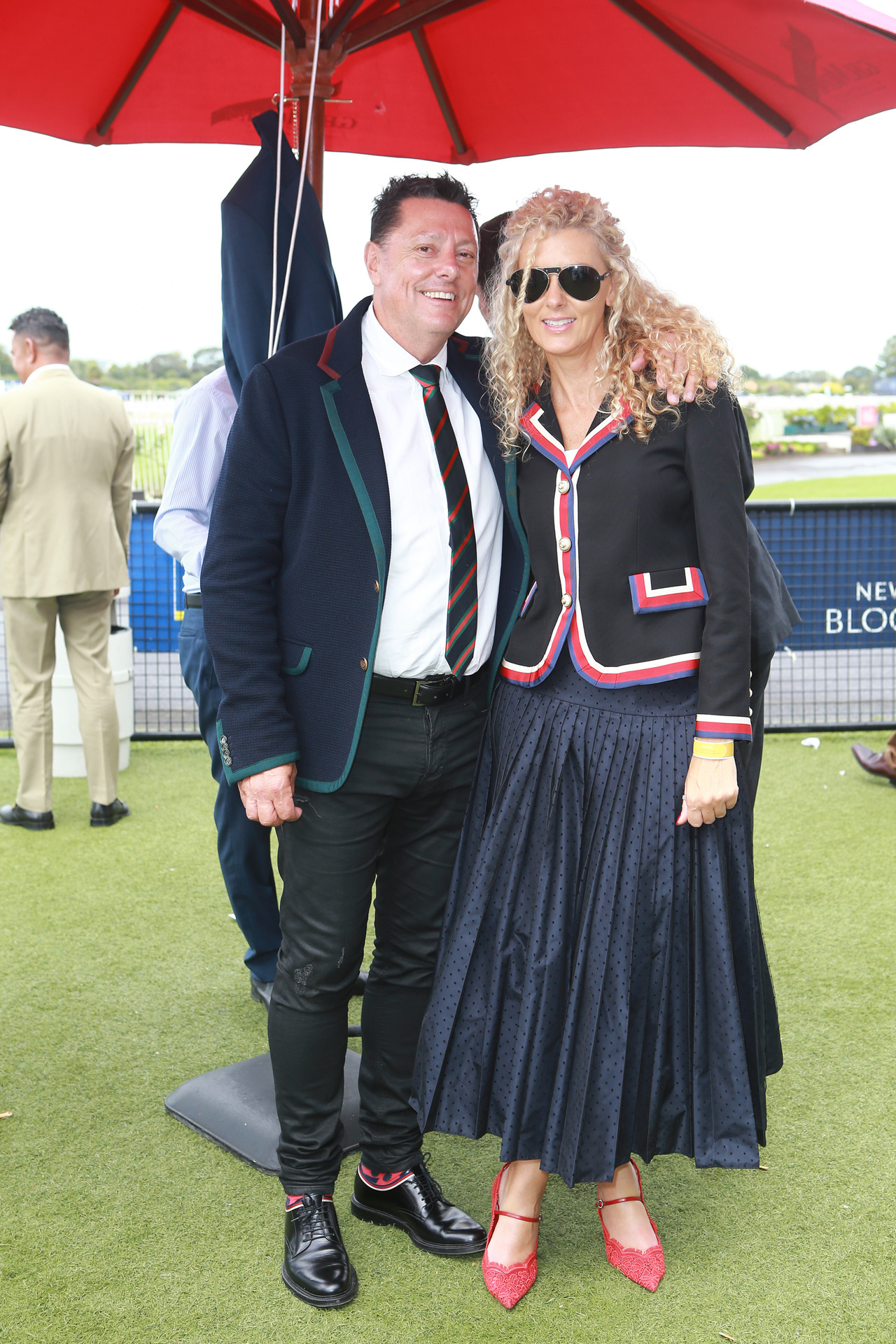 Glenn Cotterill and Sally Ridge. Photo / Norrie Montgomery