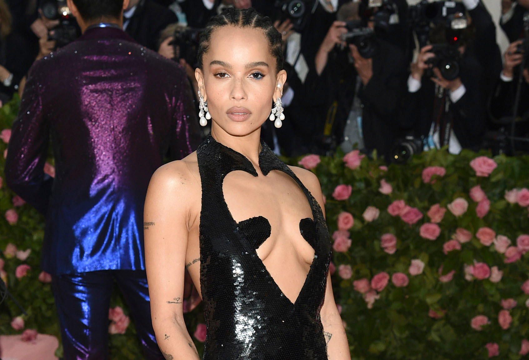 Zoe Kravitz attends The Metropolitan Museum of Art's Costume Institute benefit gala. Photo / AP.