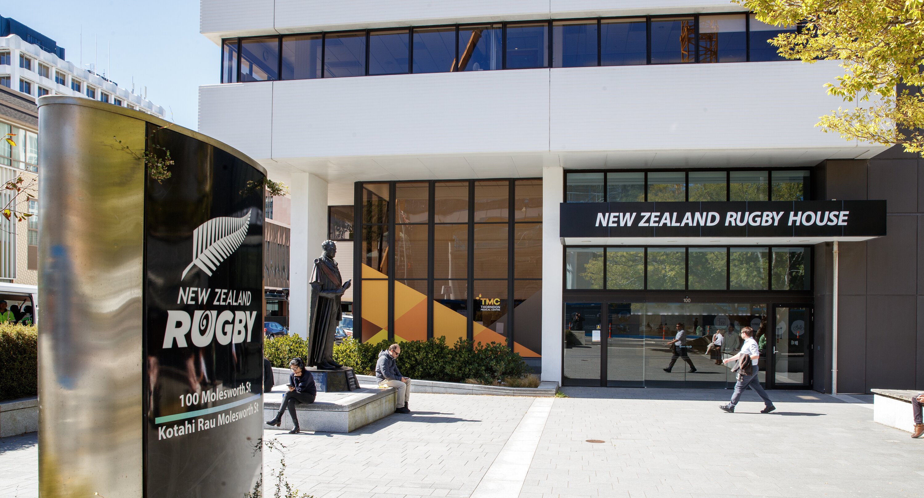 New Zealand Rugby House. Photo / Mark Mitchell.