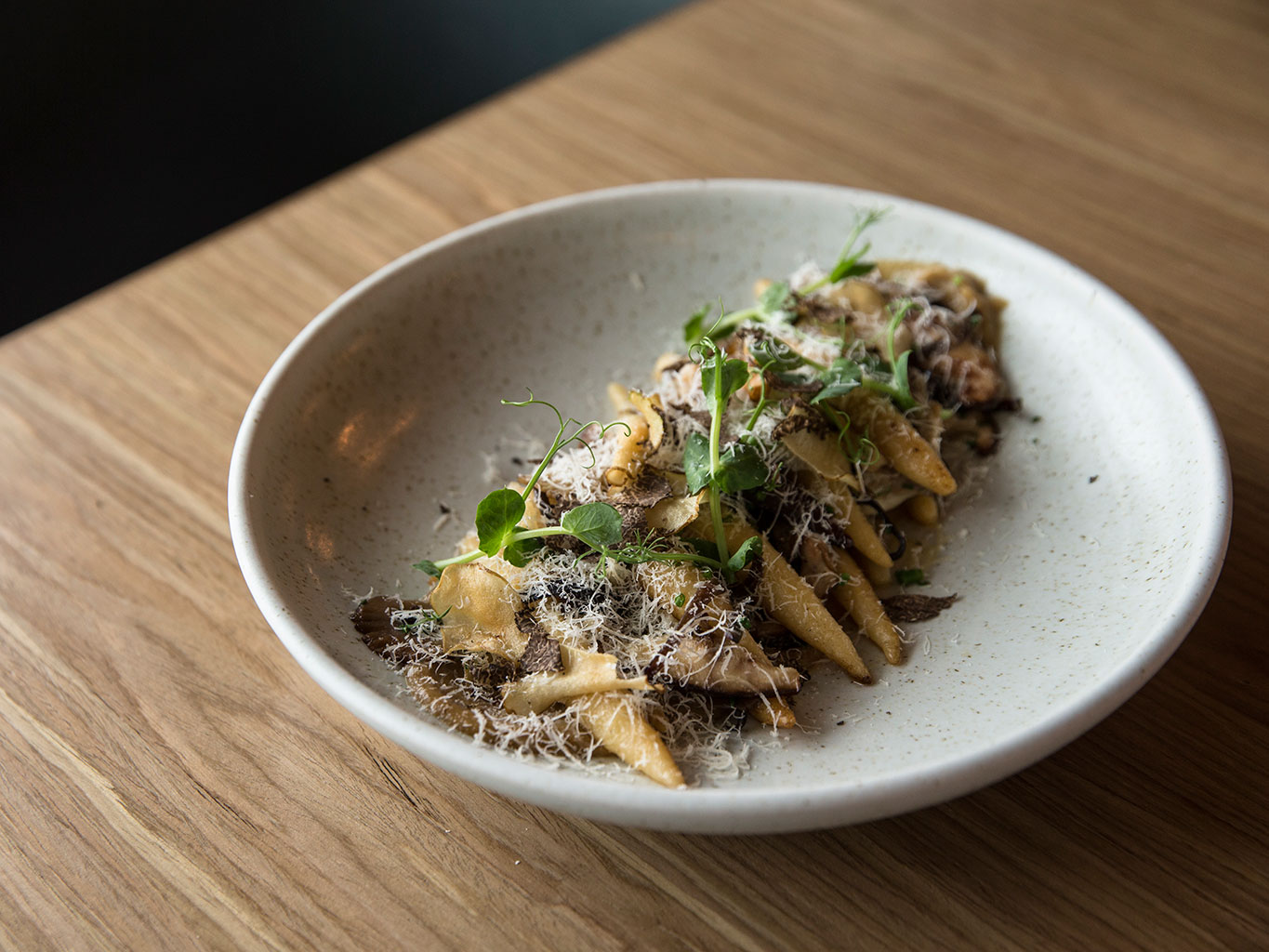 The sheeps cheese gnocchetti at Fish. Picture / Guy Coombes.