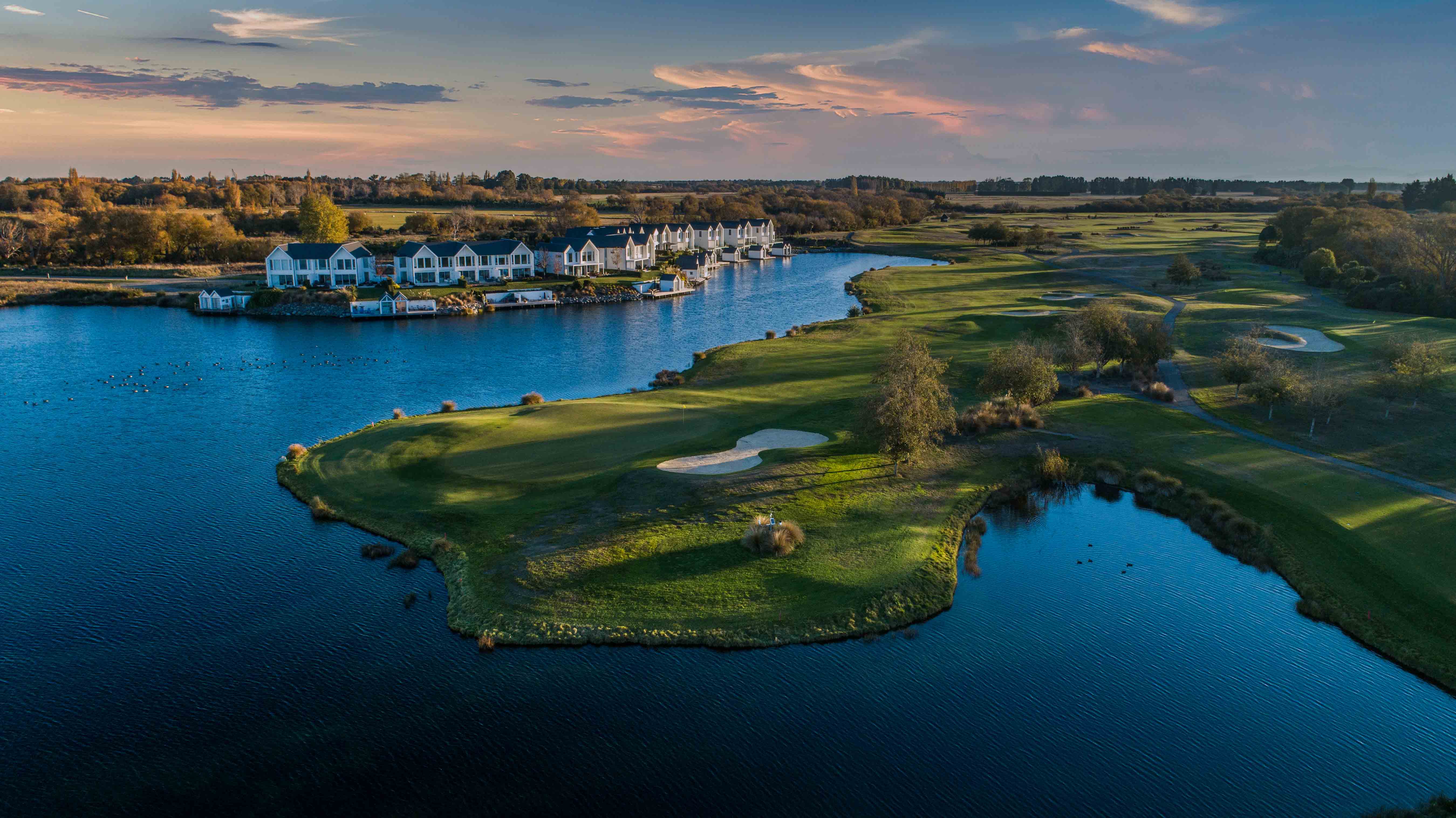 John Darby still retains land holdings at Clearwater Golf Club in Christchurch.