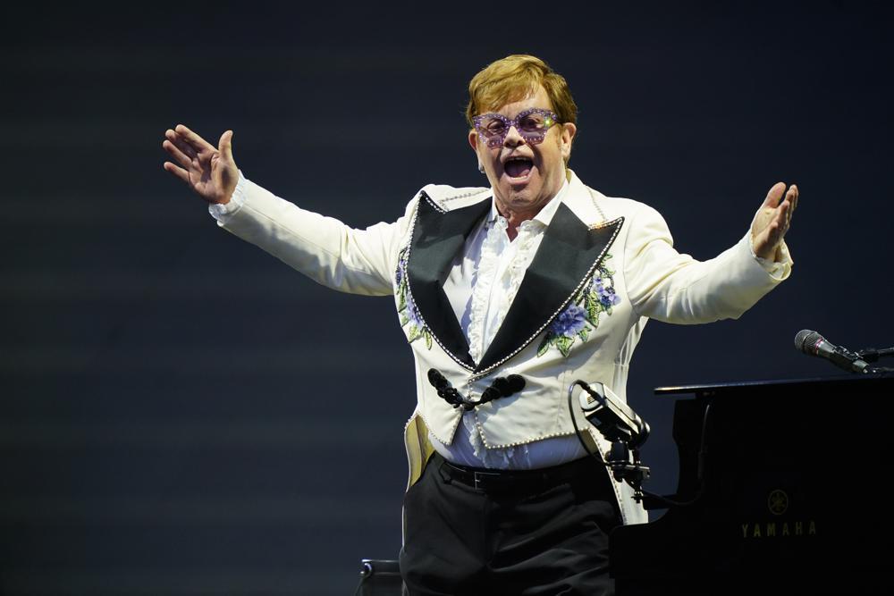 Elton John has become the 19th person to become an EGOT winner at this year's Emmy Awards. Photo / AP
