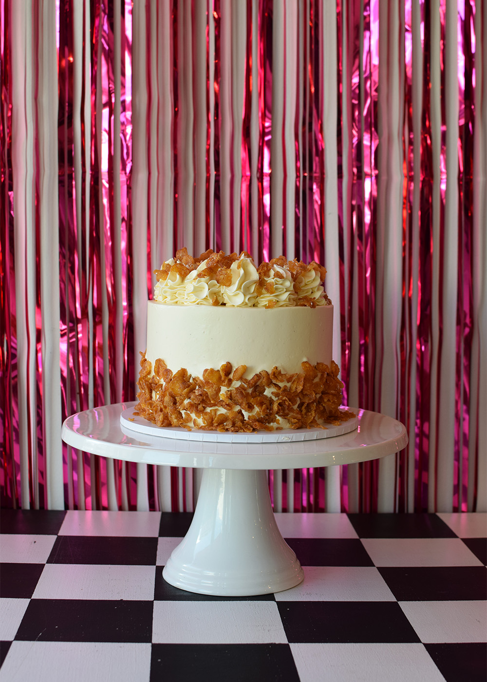 “They’re good cakes that happen to be vegan,” says Neat Cakes owner-operator Jack Orsbourn. 
