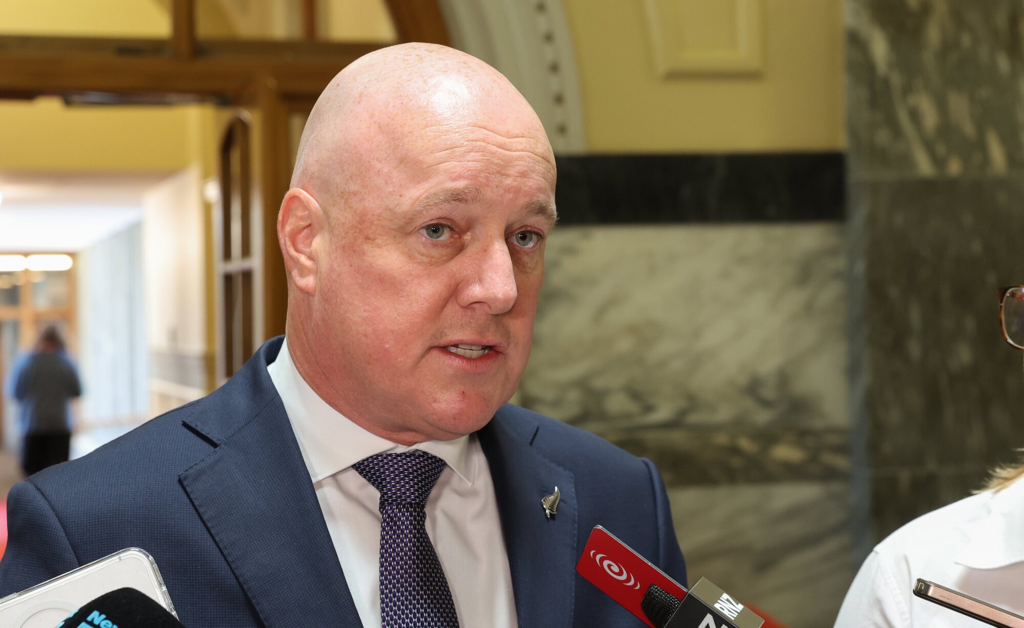 Prime Minister Christopher Luxon and a delegation of high-profile New Zealanders are visiting Samoa and Tonga this week. Photo / Mark Mitchell