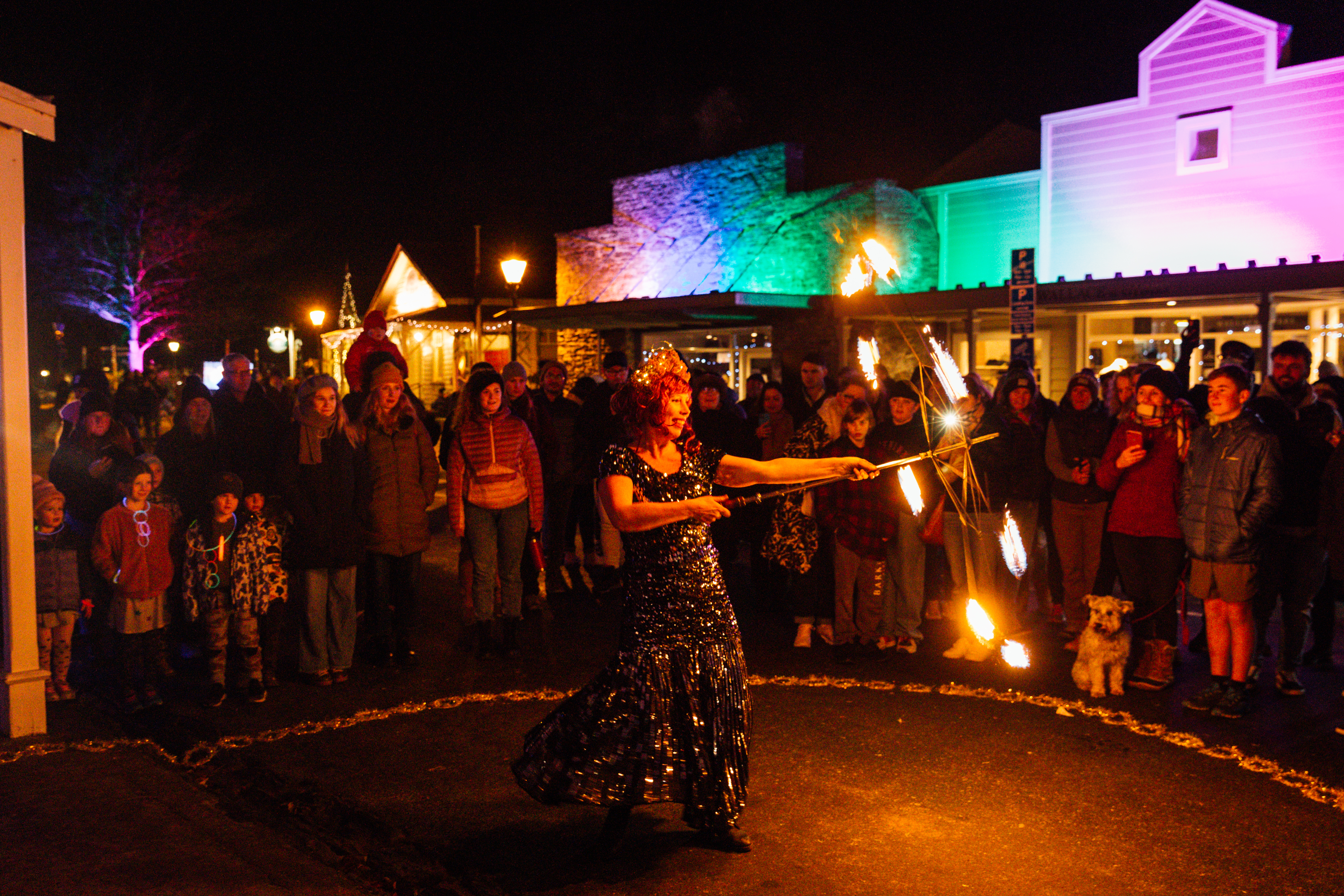 Matariki Arrowtown Kā-Muriwai has been running for a decade and features a range of events centred on the theme of Bringing Whānau Together. Photo / Supplied by Annabel, Matariki Arrowtown Lights Festival