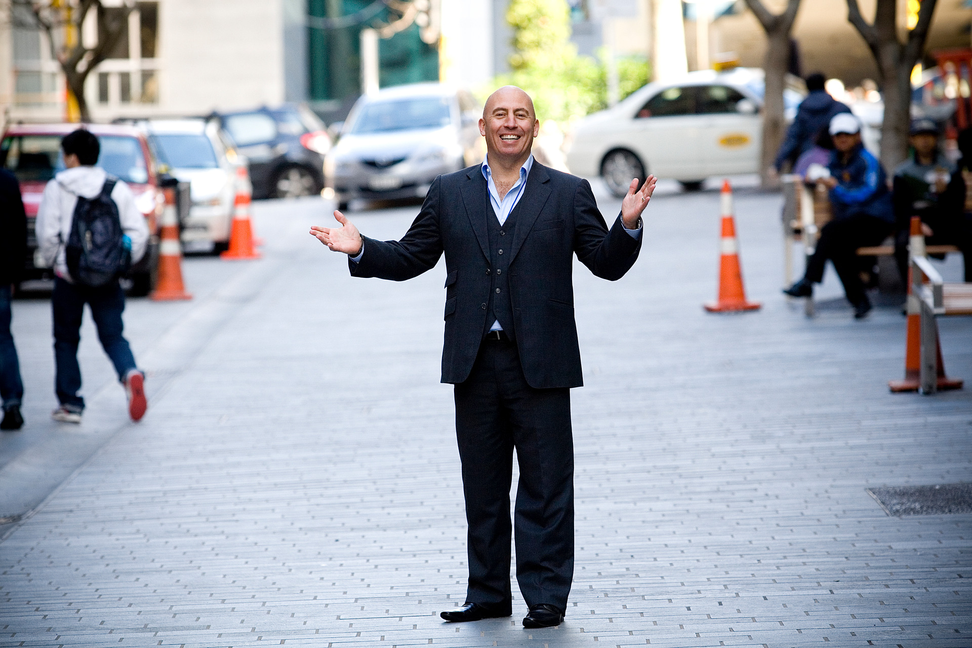 Auckland Design Office manager Ludo Campbell-Reid, pictured in 2011, says whimsical things are important, but need to be part of something bigger. Photo / NZ Herald