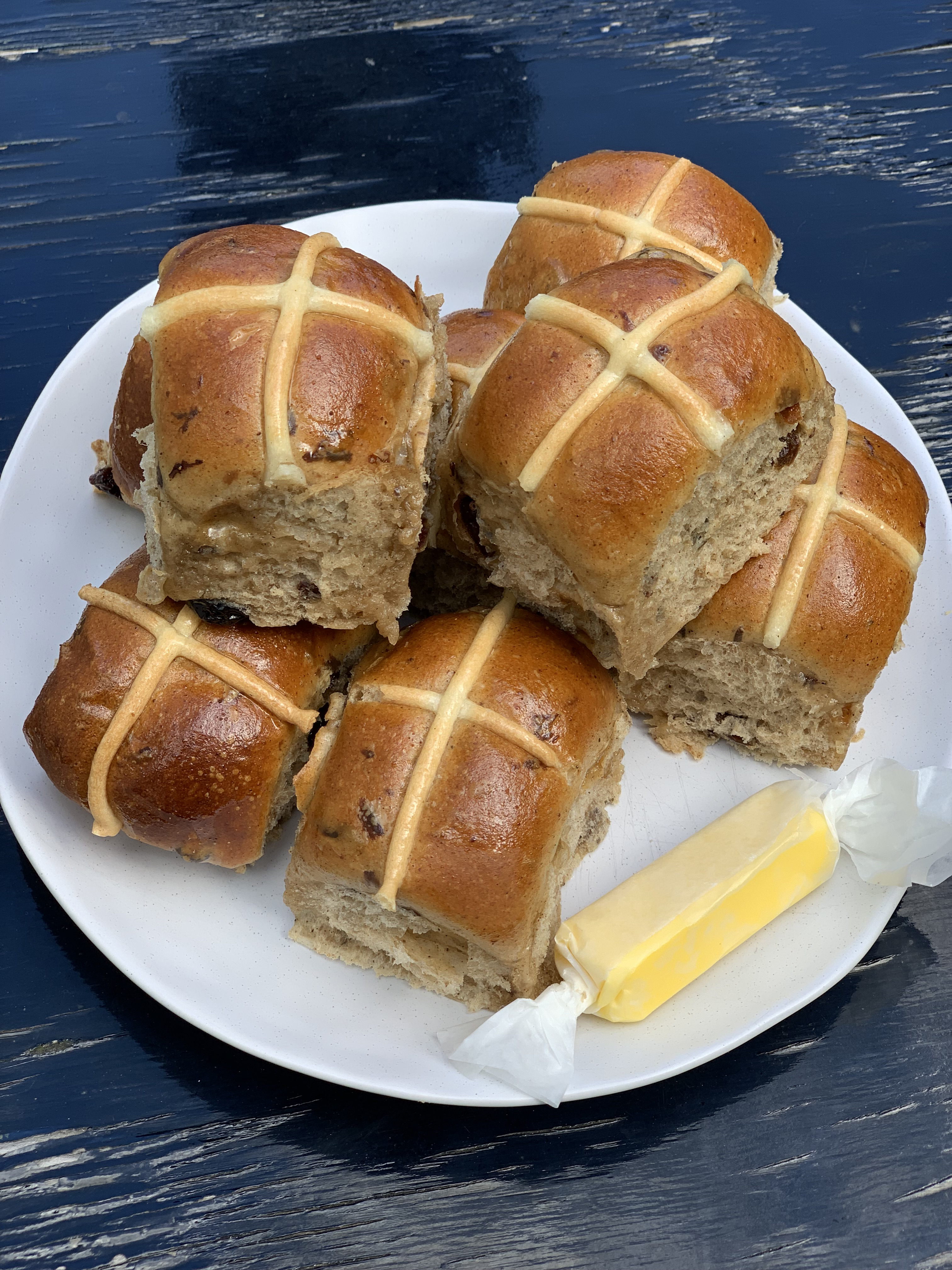 Bread & Butter's hot cross buns.