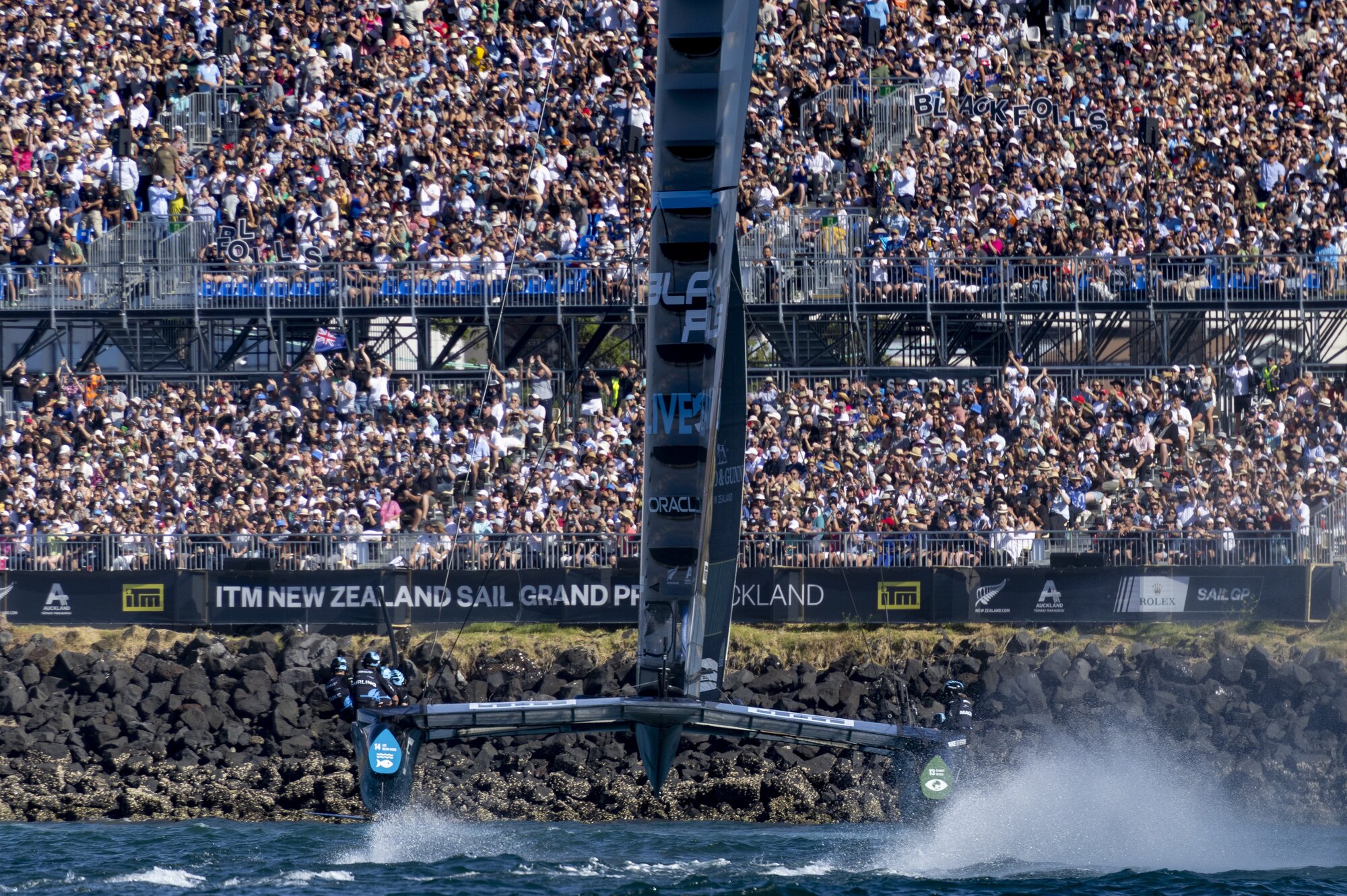 SailGP will not return to Auckland in 2027. Photo / Felix Diemer, SailGP