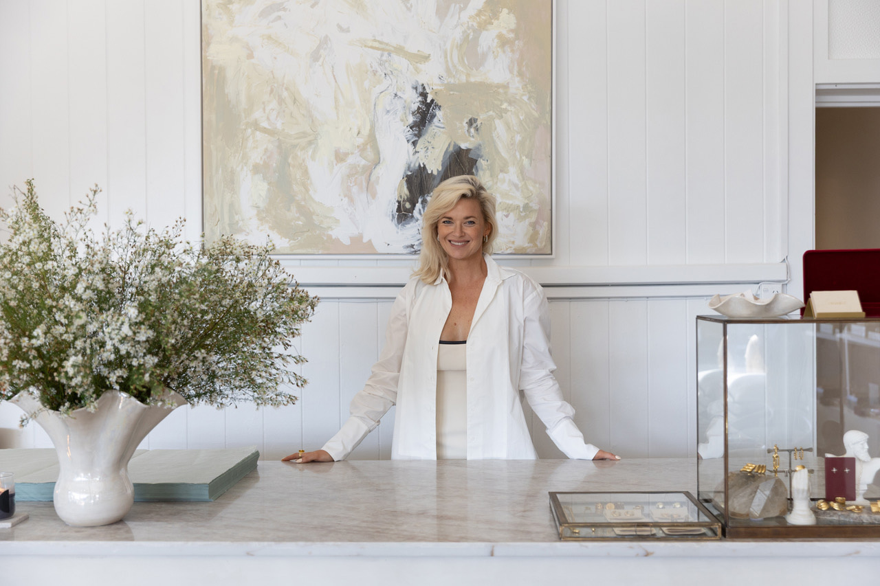 Gina Riley at her new Ornament shop on the North Shore. Photo / Skye Carter