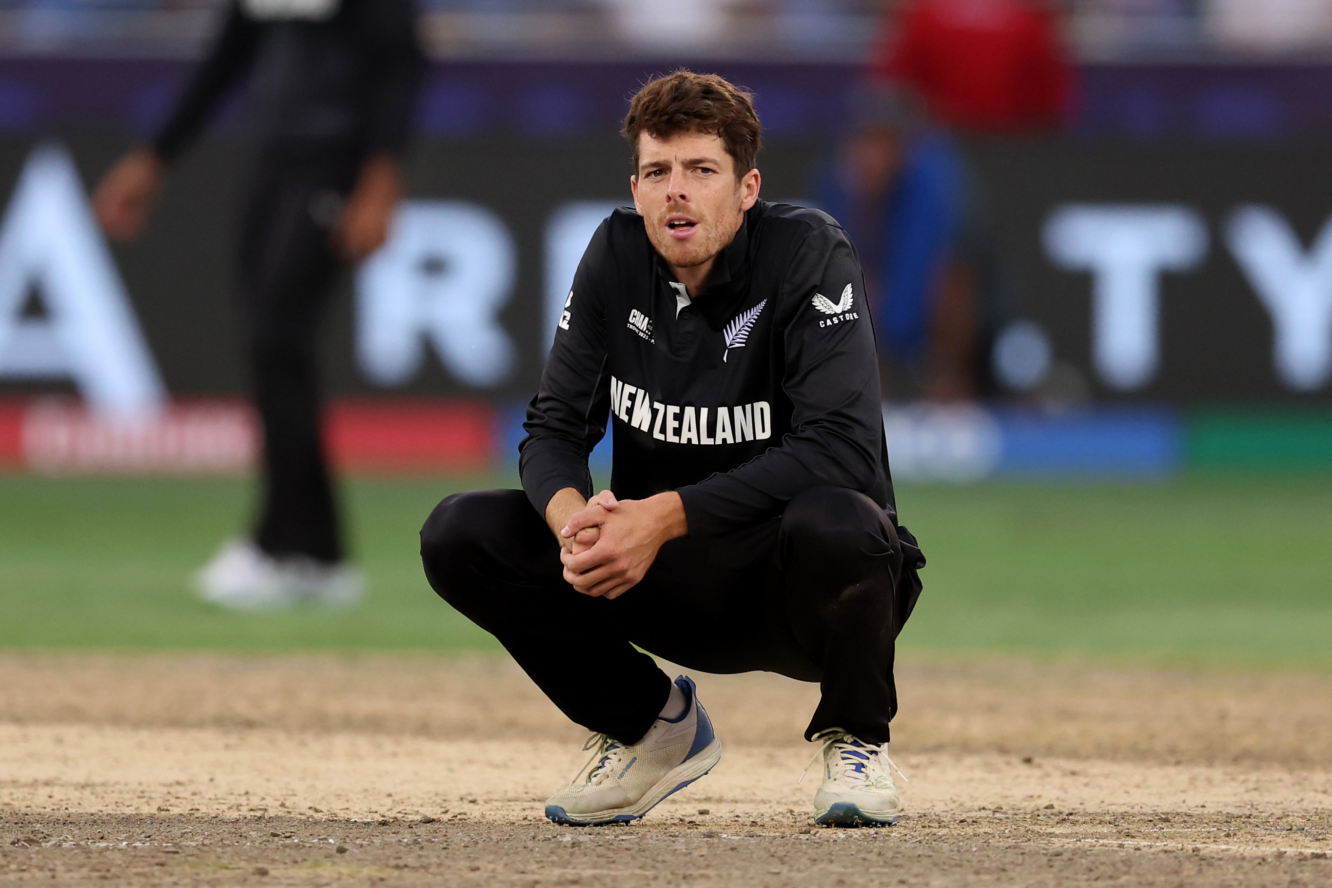 Mitchell Santner and the Black Caps were unable to claim the Champions Trophy. Photo / Getty Images