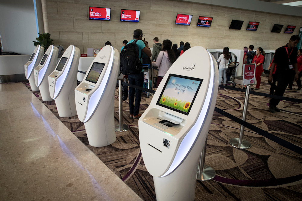 The new Terminal 4 at Changi Airport is fully automated. Photo / Dean Purcell
