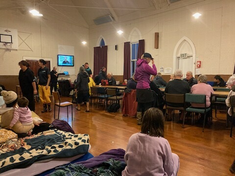 Around 40 people have evacuated their homes in Dargaville. Photo / Kaipara District Council.