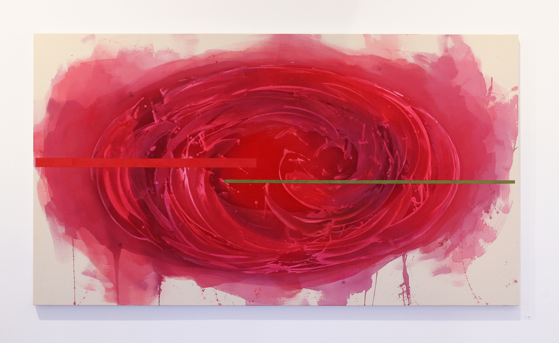 Gretchen Albrecht, 'No.1 Rosa - Radiance', shown at Crockford Gallery in 2010.
