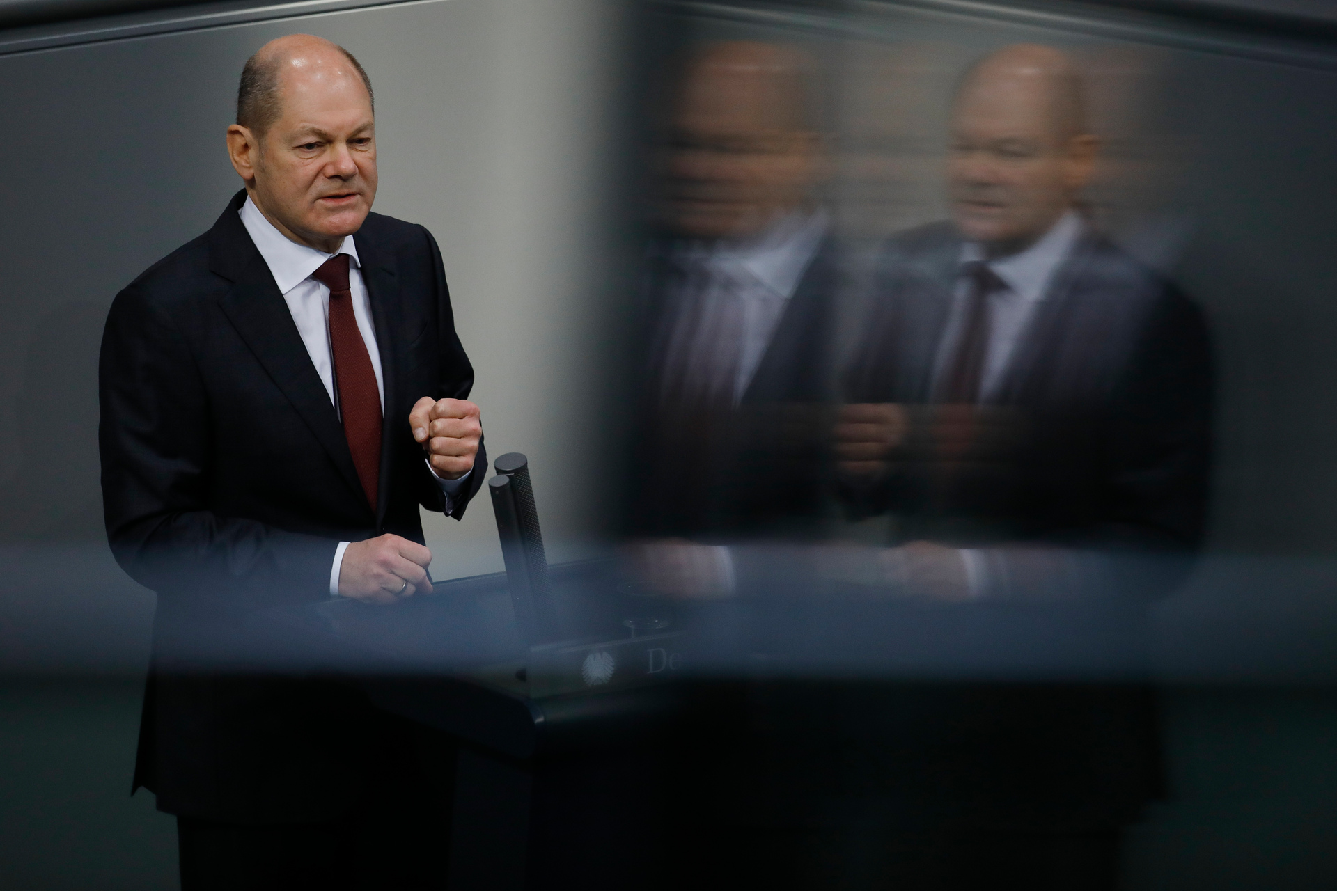 Social Democrats' candidate for chancellor, Olaf Scholz. Photo / Markus Schreiber, AP, File