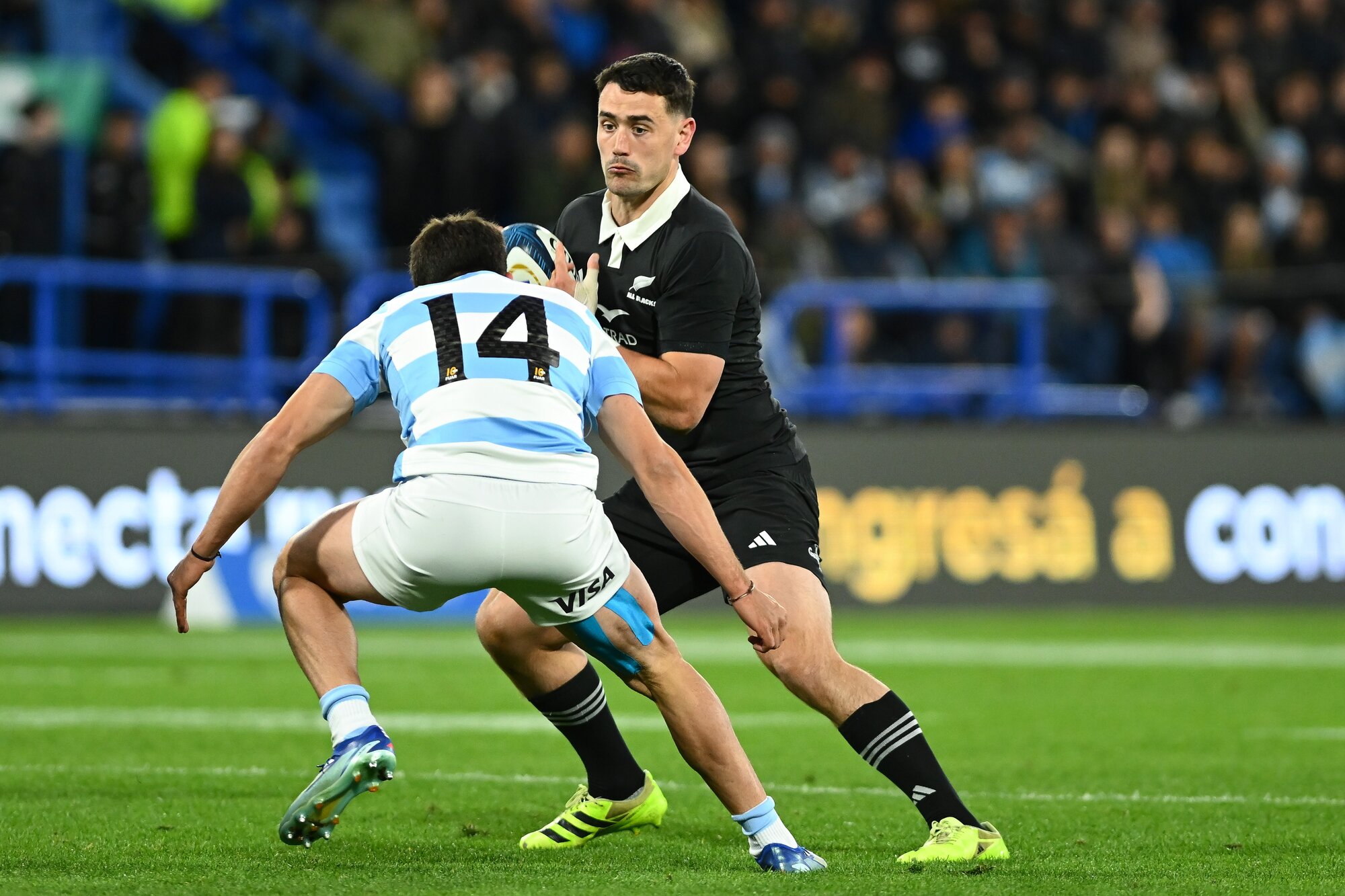 Will Jordan was sent to the sin bin in the second half. Photo / Photosport