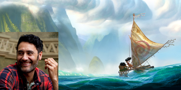 Kiwi filmmaker Taika Waititi penned the original script for the new Disney feature, Moana.