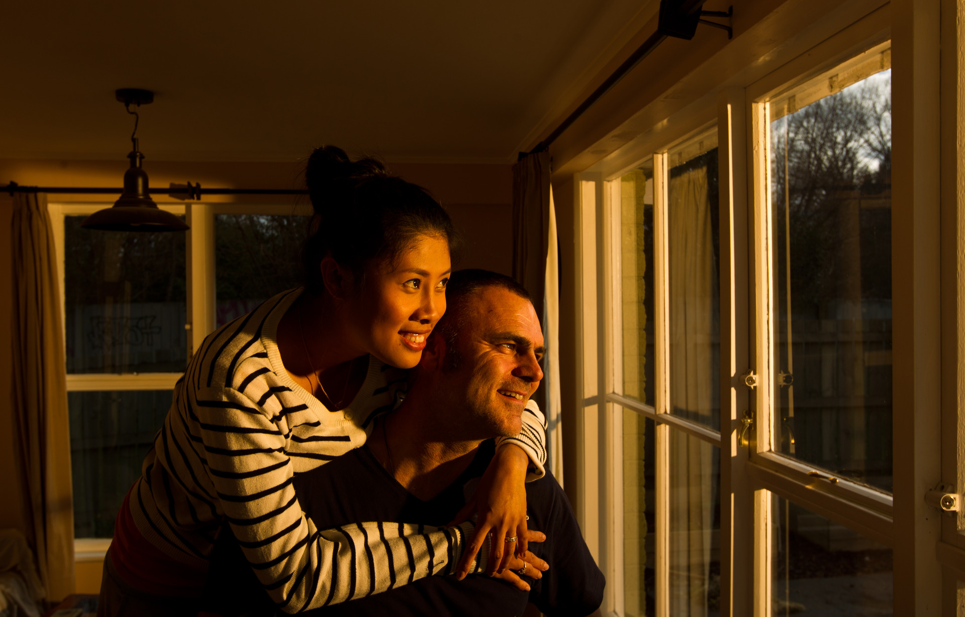 Steven van Duyn and his wife Sukanya van Duyn love living in Fordlands. Photo / File
