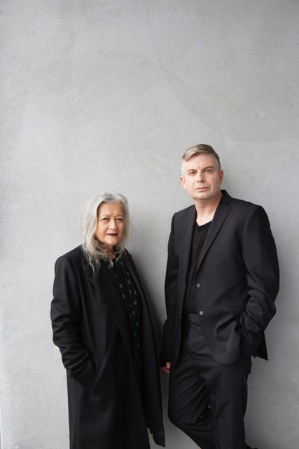 Zambesi's Liz Findlay and Kowtow's Dayne Johnston. Photo / Marissa Findlay