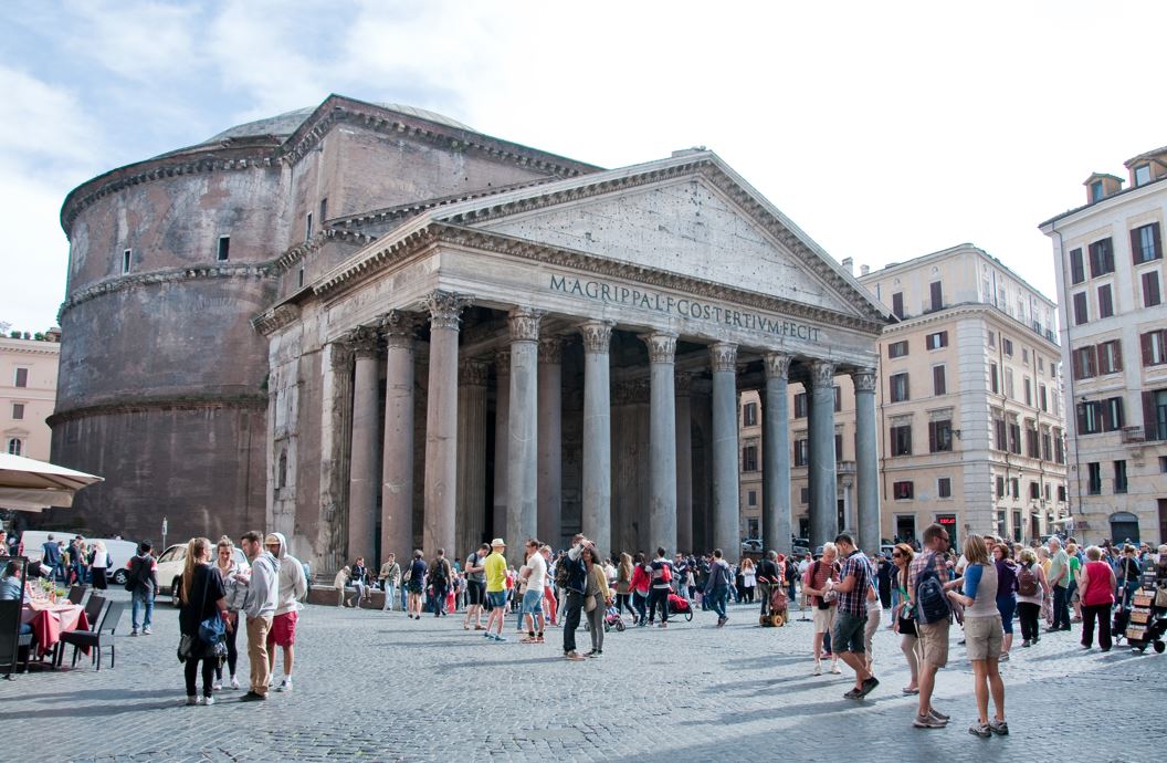 The Romans were the first to march with more engineers and support staff than fighting soldiers.