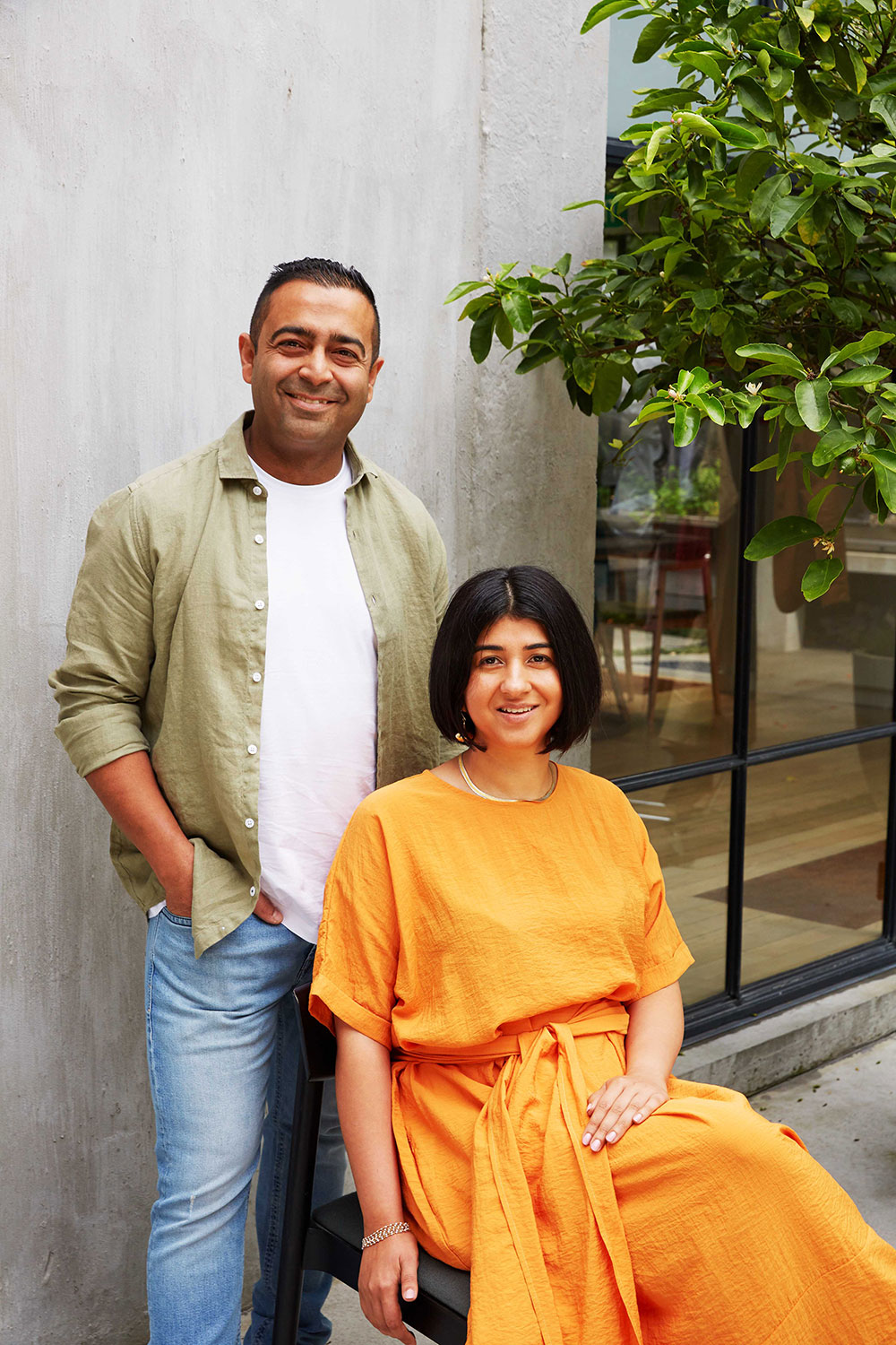 Sid and Chand Sahrawat. Photo / Rebecca Zephyr Thomas