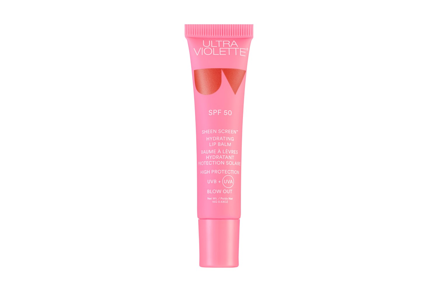 Ultra Violette's Sheen Screen hydrating lip balm (SPF 50).
