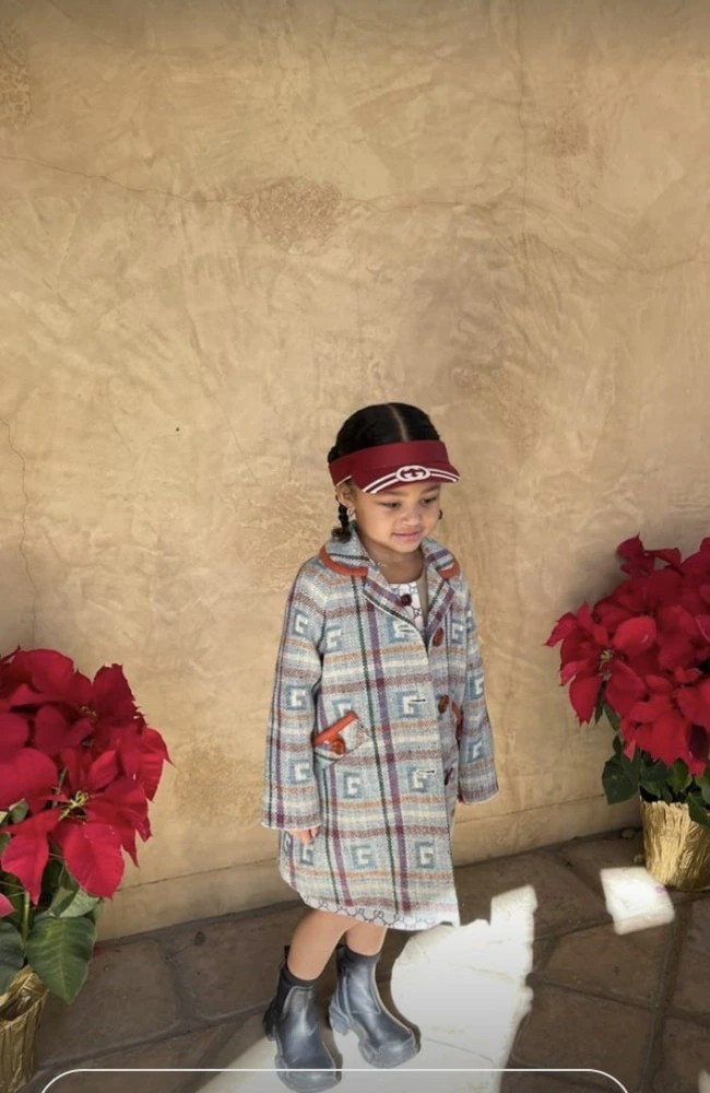 Scott shared a photo of his daughter Stormi, 3. Photo / @travisscott
