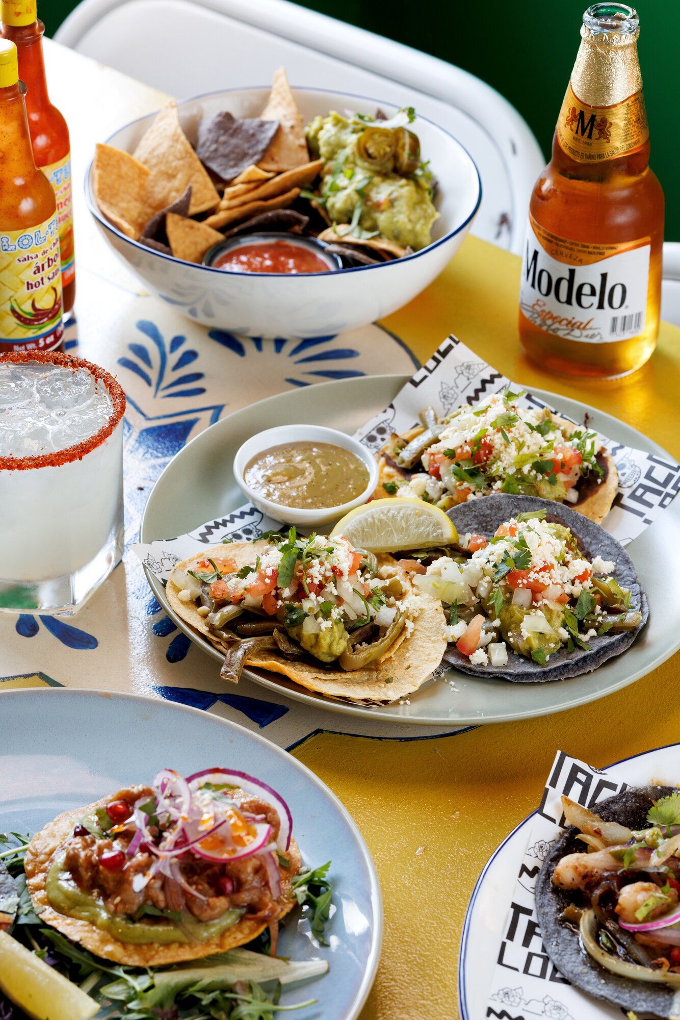 Taco Loco's cactus taco. Photo / Babiche Martens