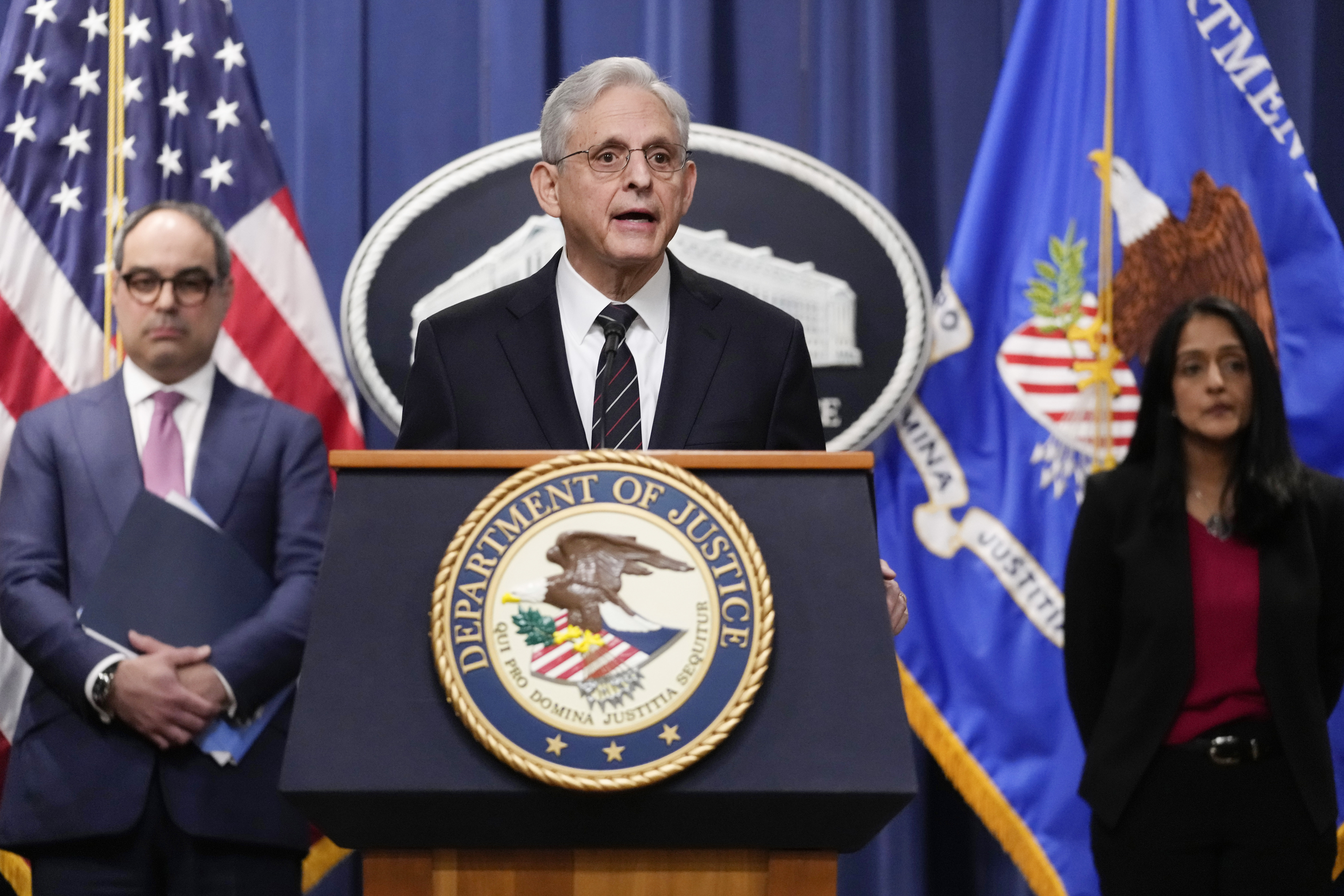 Attorney General Merrick Garland. Photo / AP